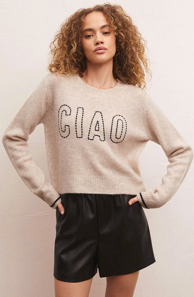Z SUPPLY MILAN CIAO SWEATER