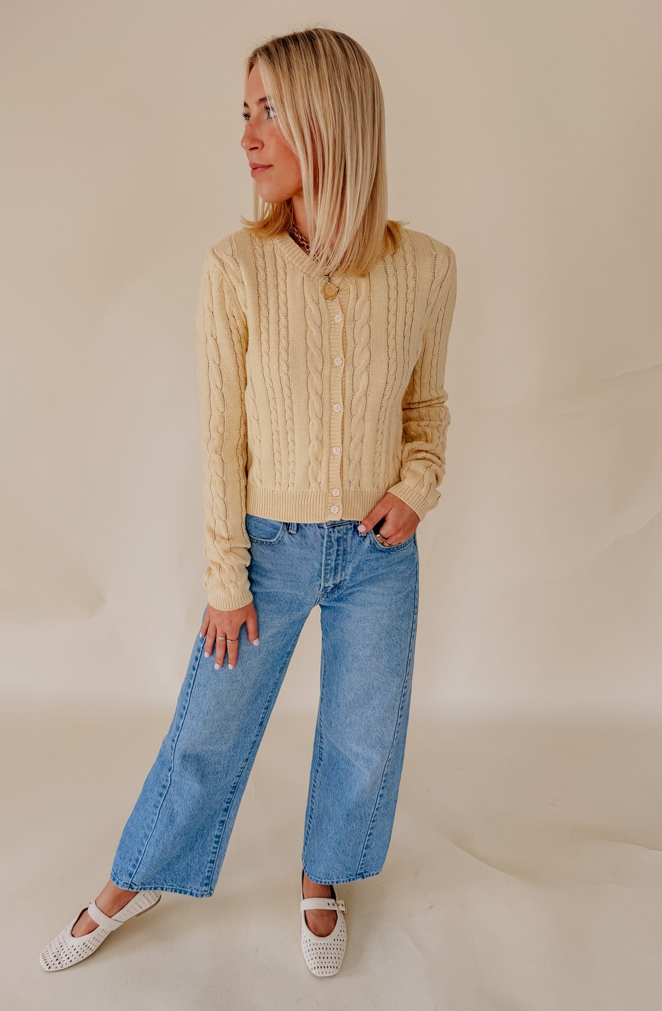 Z SUPPLY CERA LONG SLEEVE CARDIGAN