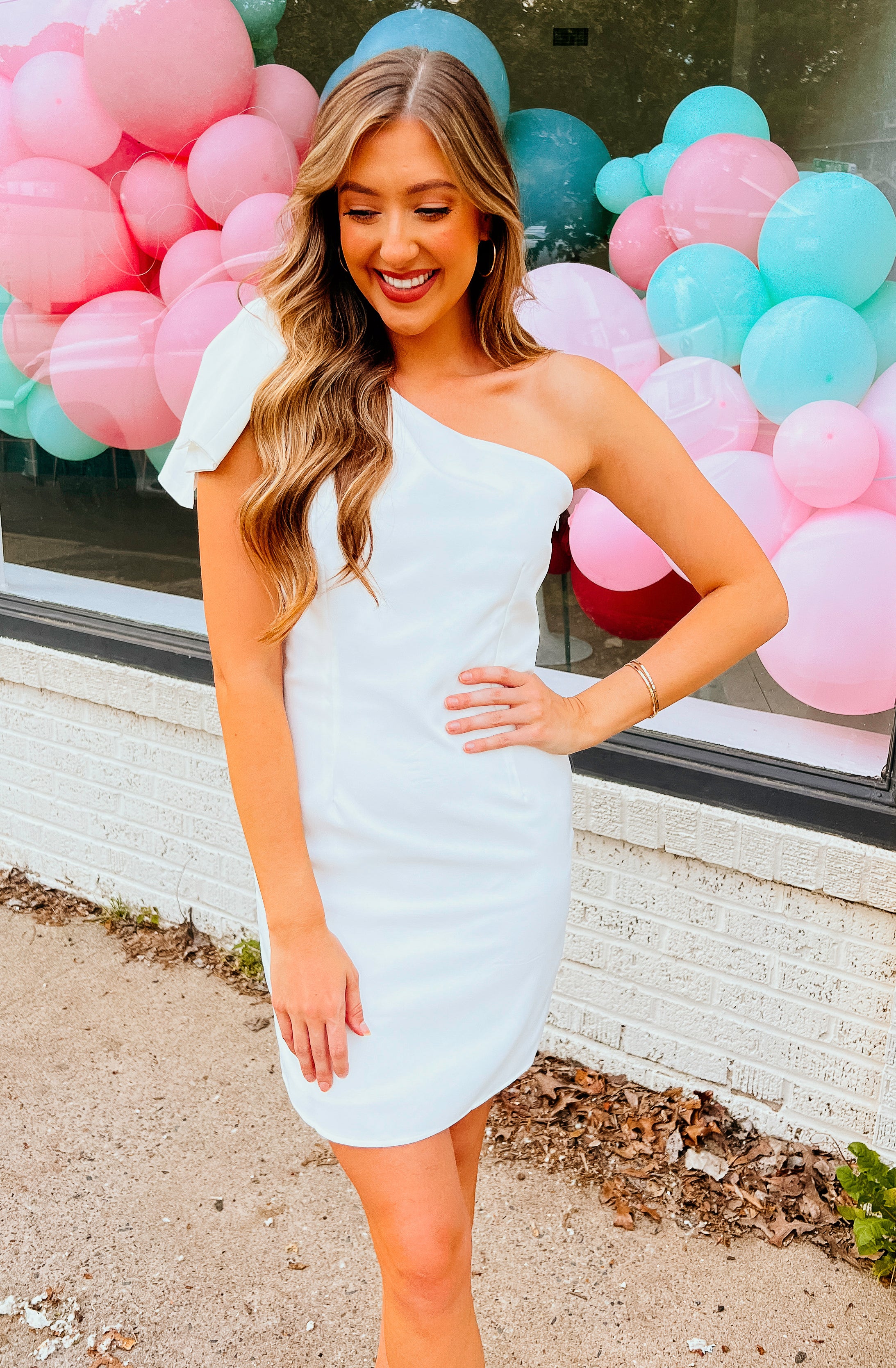 SHOWERED WITH LOVE MINI DRESS