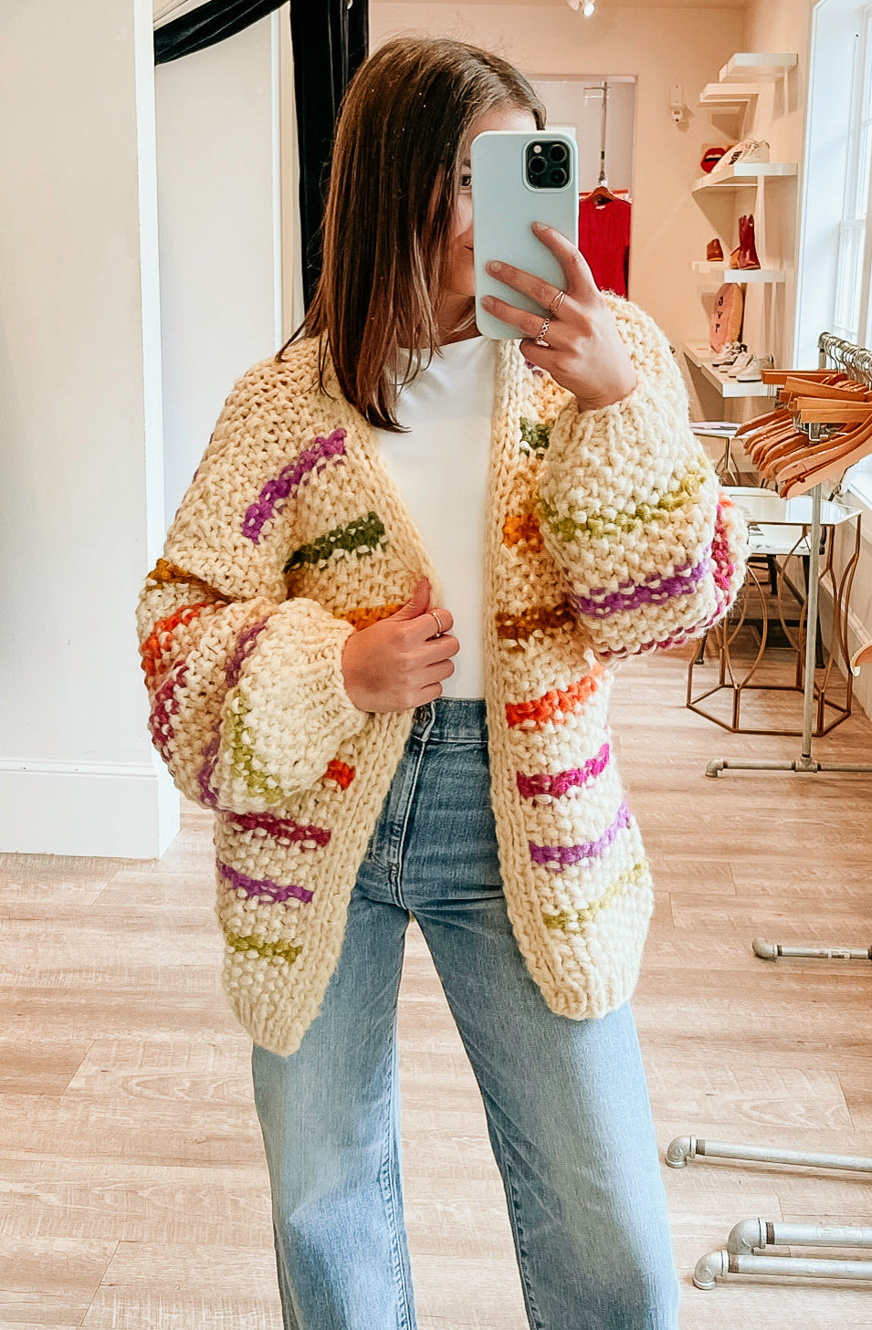 FRNCH LOBELIA CARDIGAN