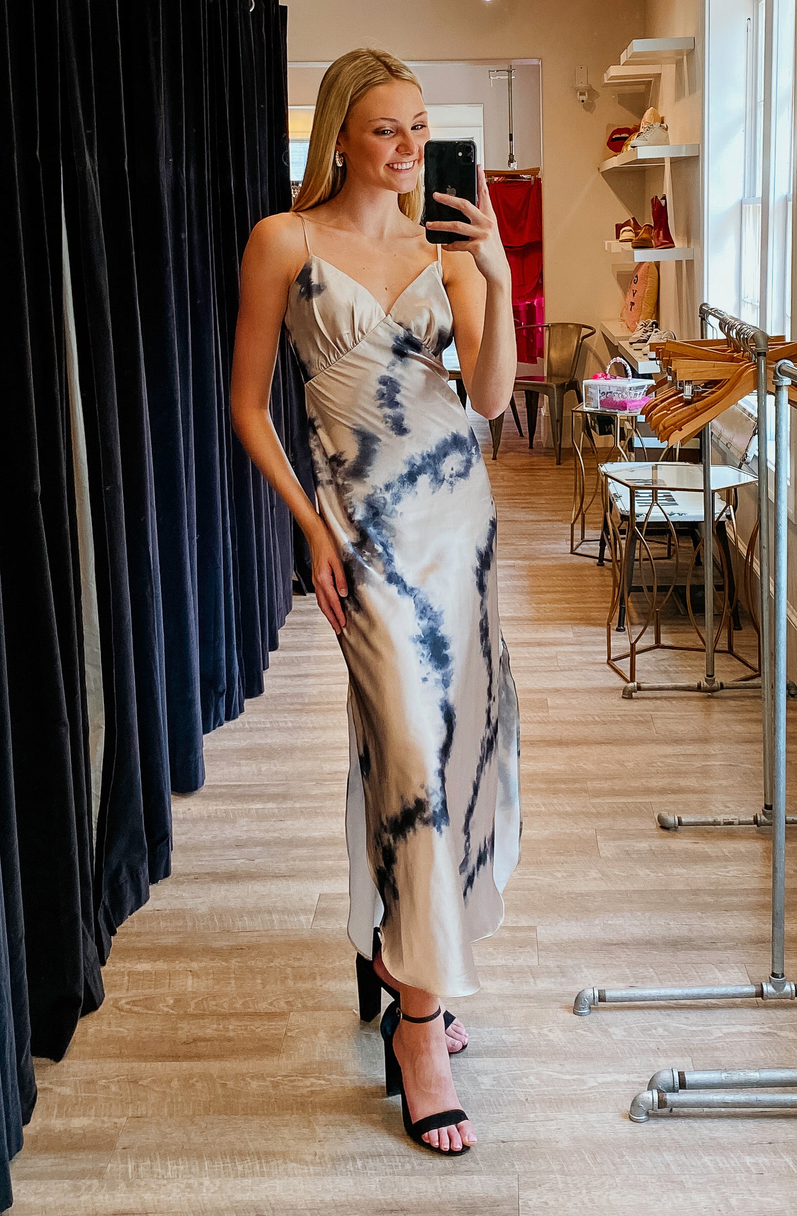 STEVE MADDEN LORENZA MIDI DRESS