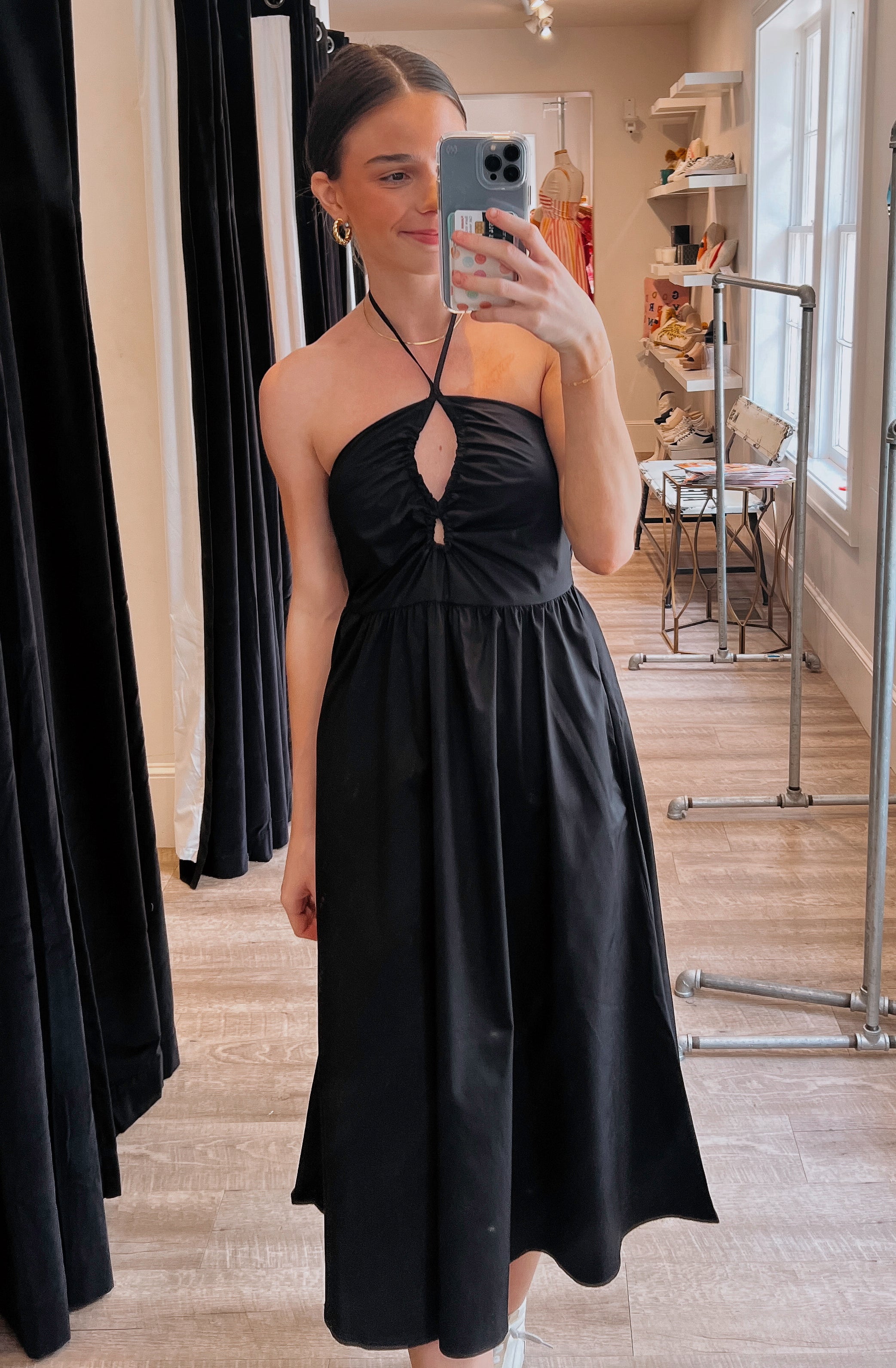 STEVE MADDEN ANAIS MIDI DRESS