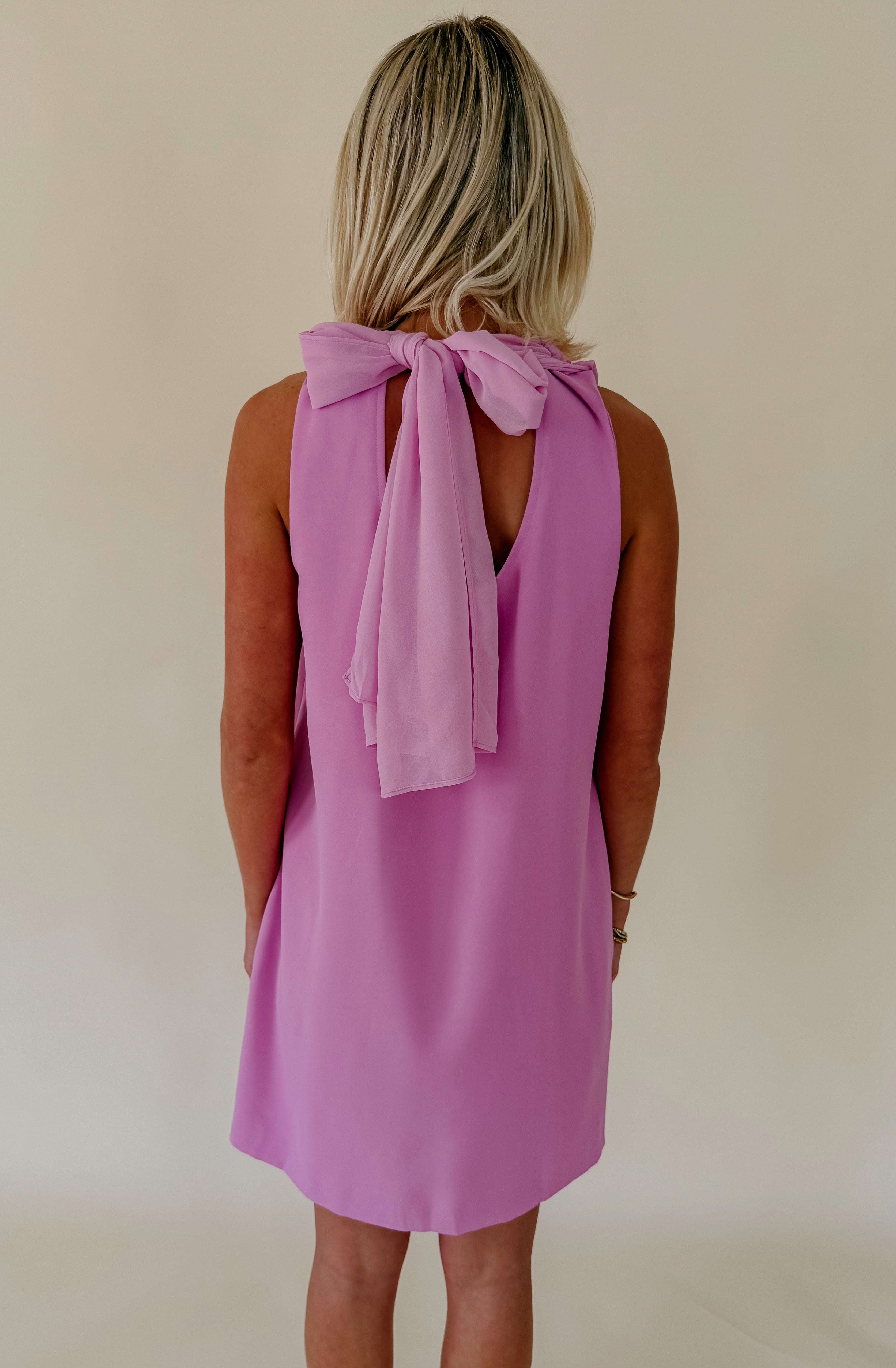 LOVE ON TOP HIGH NECK MINI DRESS