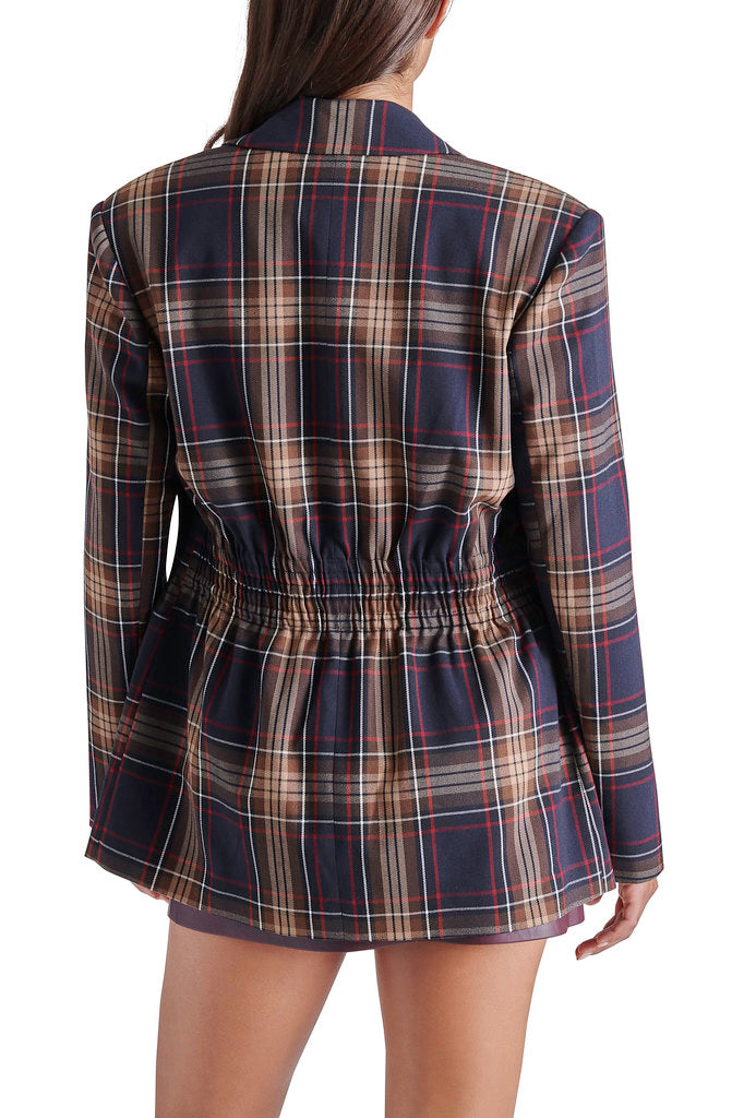 STEVE MADDEN FRIDA PLAID JACKET