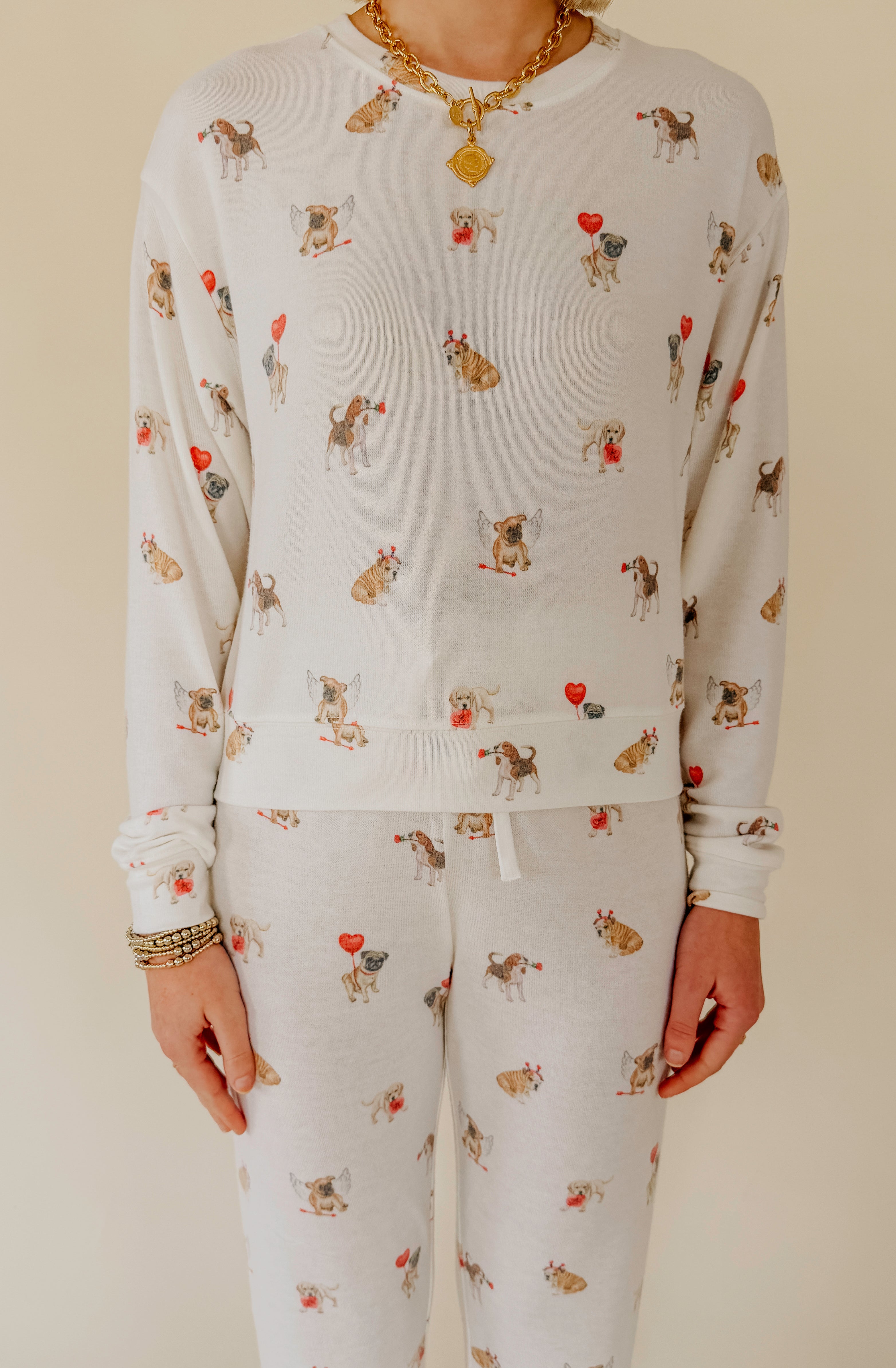 Z SUPPLY BISOUS LOVE PUP TOP