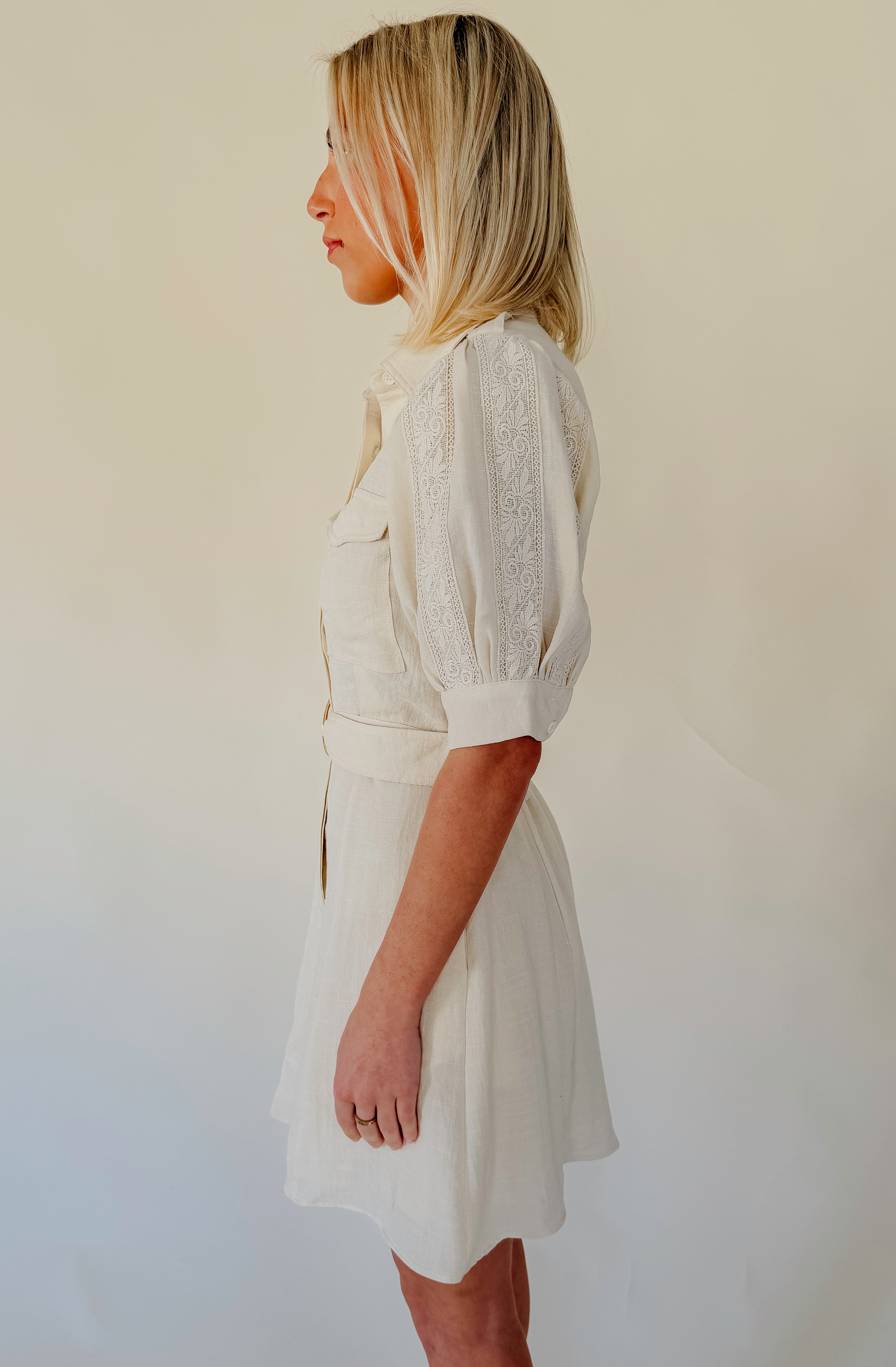 CIEBON LAIA BELTED DRESS