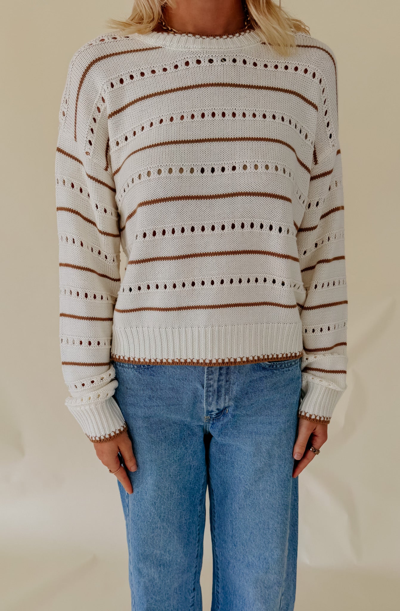Z SUPPLY DARBY STRIPE SWEATER