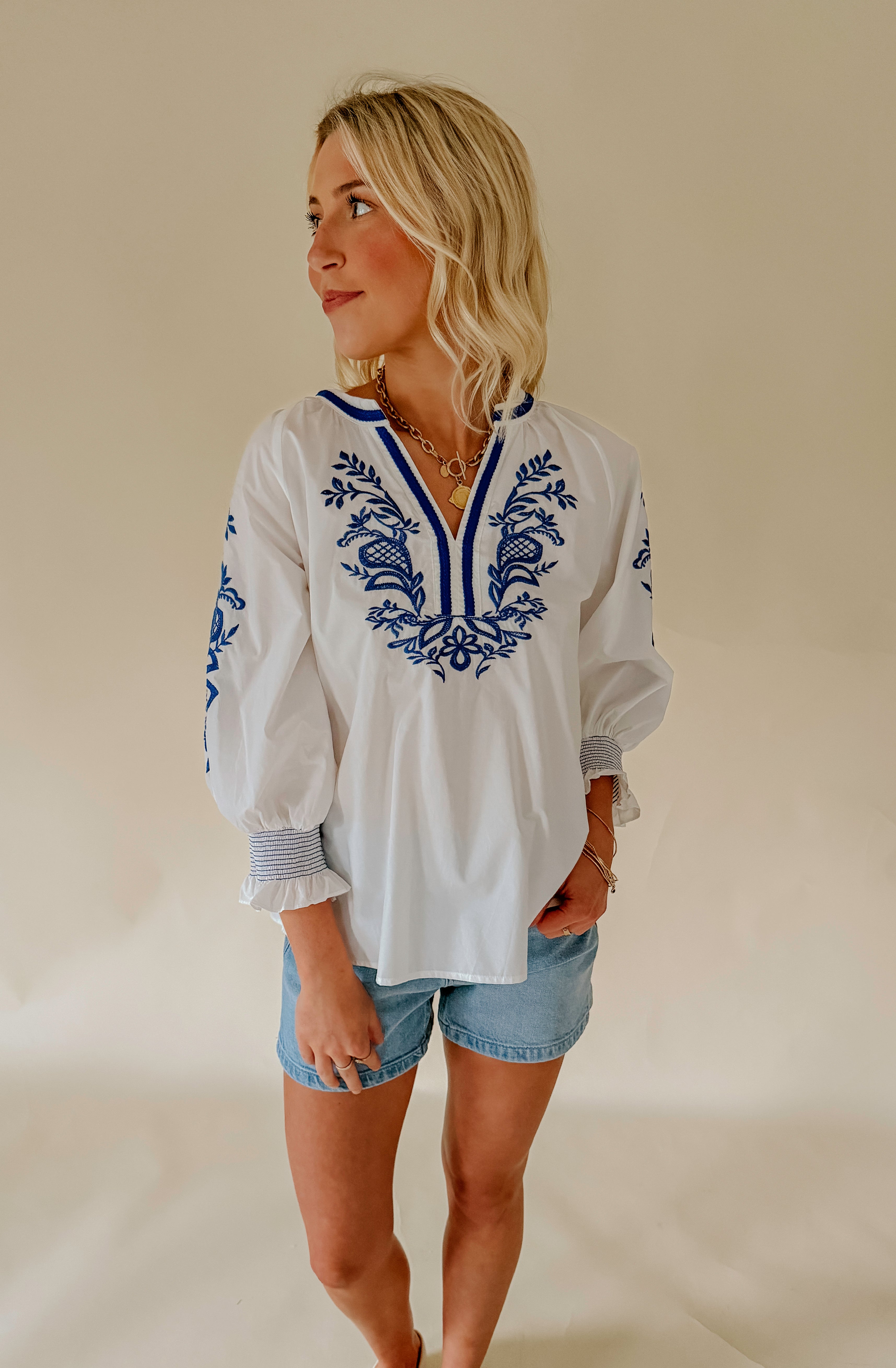 THE GENEVIEVE TOP
