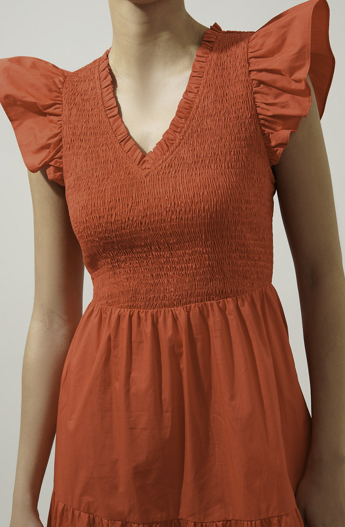 ON THE HILL MIDI DRESS