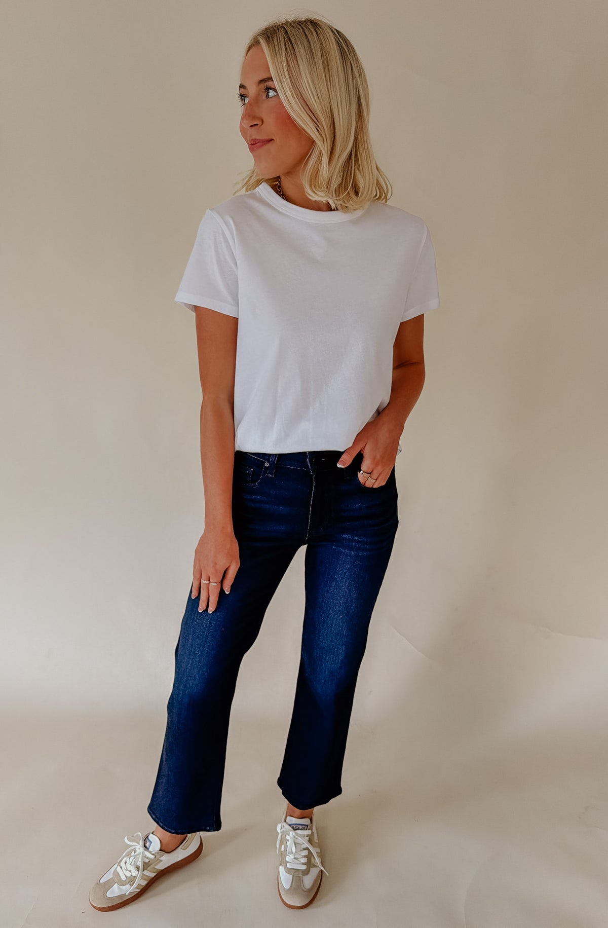 PAIGE MASON ANKLE STRAIGHT DENIM
