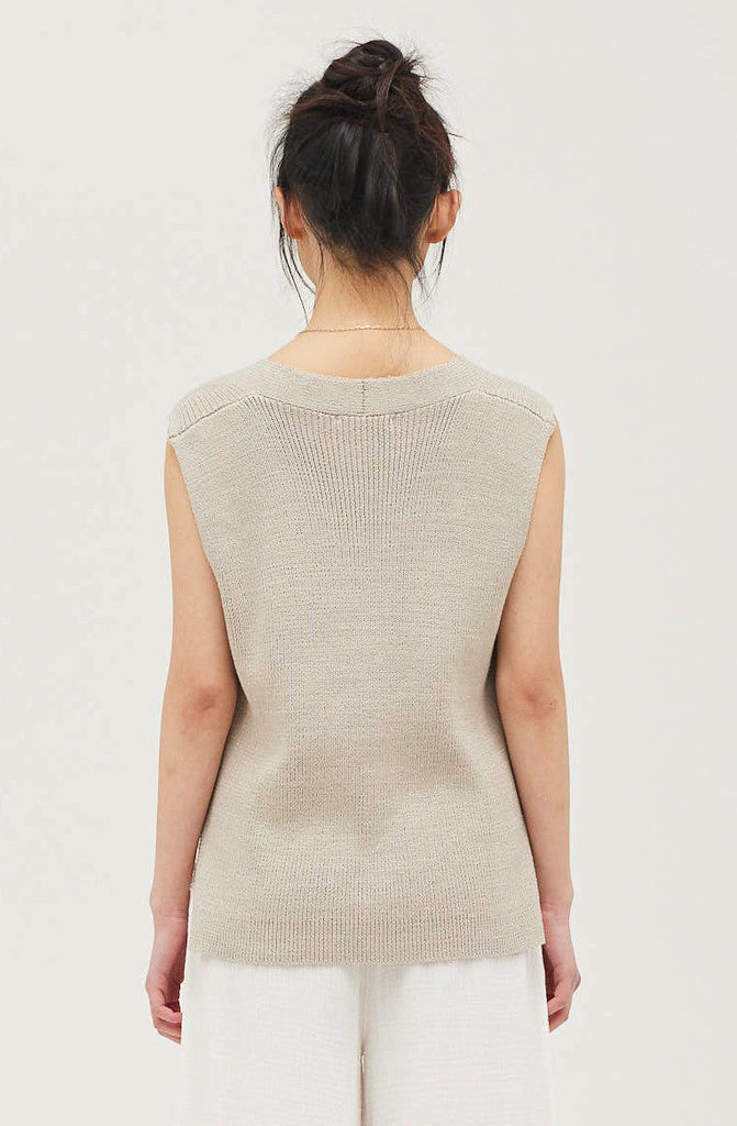 JUST GO WITH KNIT SWEATER TANK
