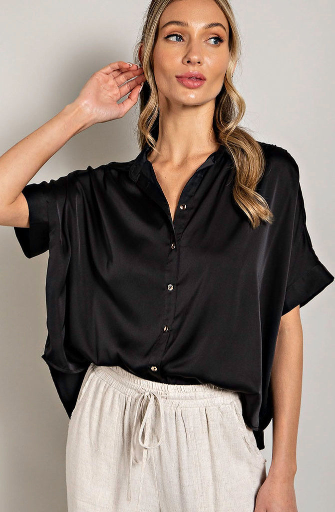 THE MAVEN BUTTONED BLOUSE