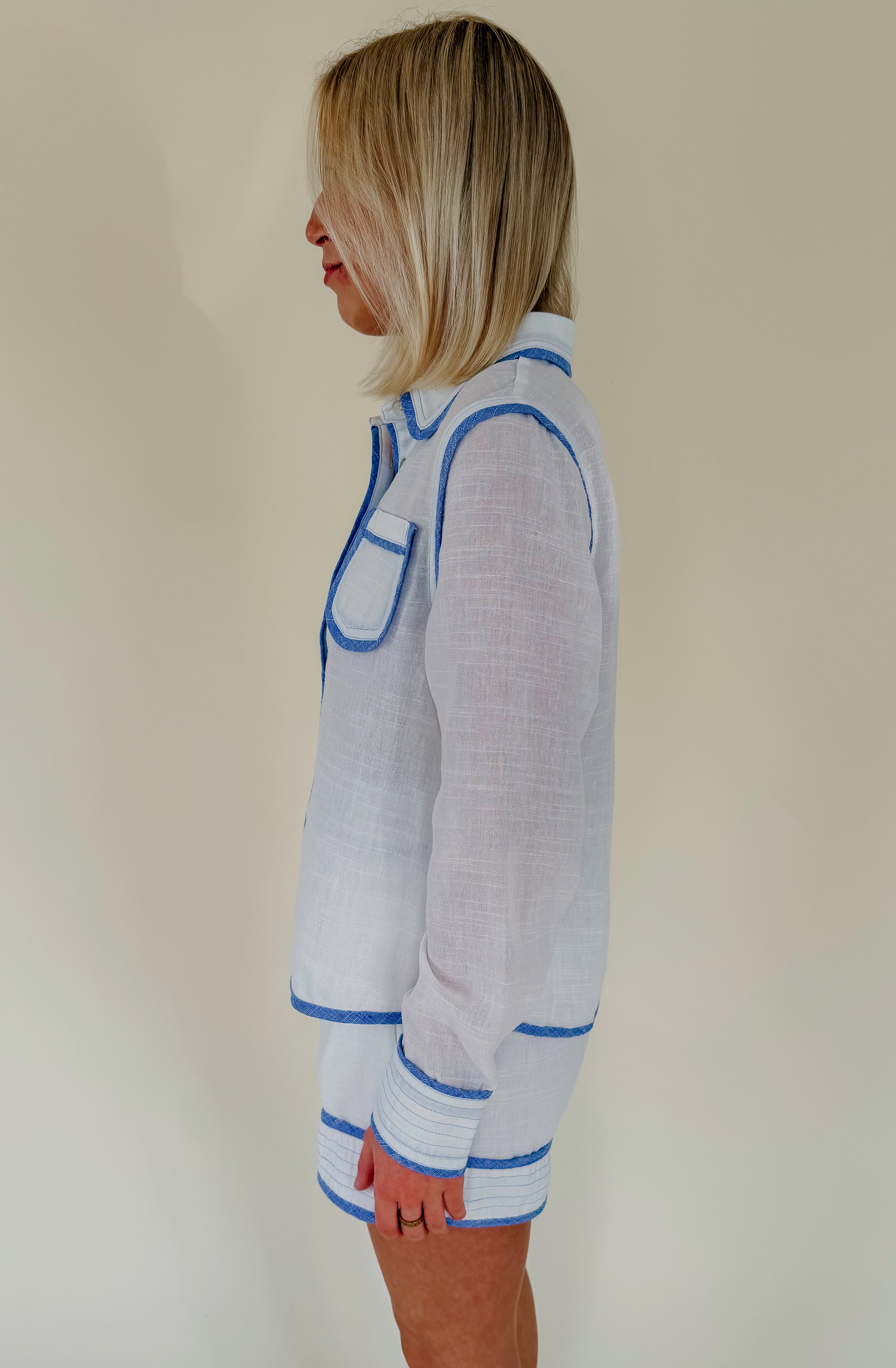 OCEAN FRONT BUTTON DOWN