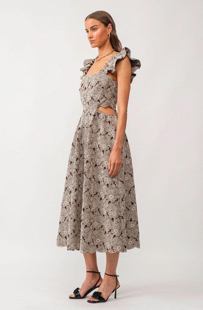 THE GIANNA MIDI DRESS