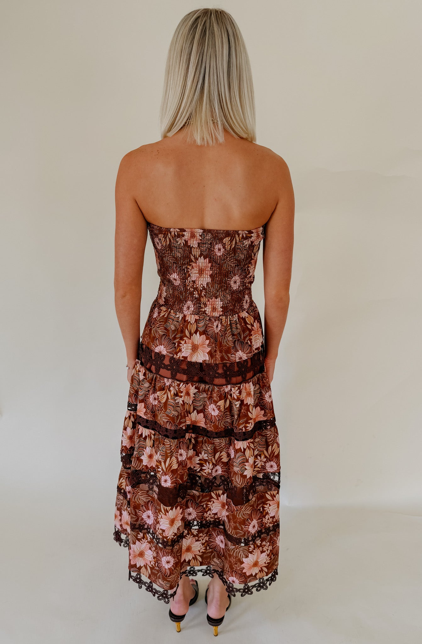 FALL BLOOMS MIDI DRESS