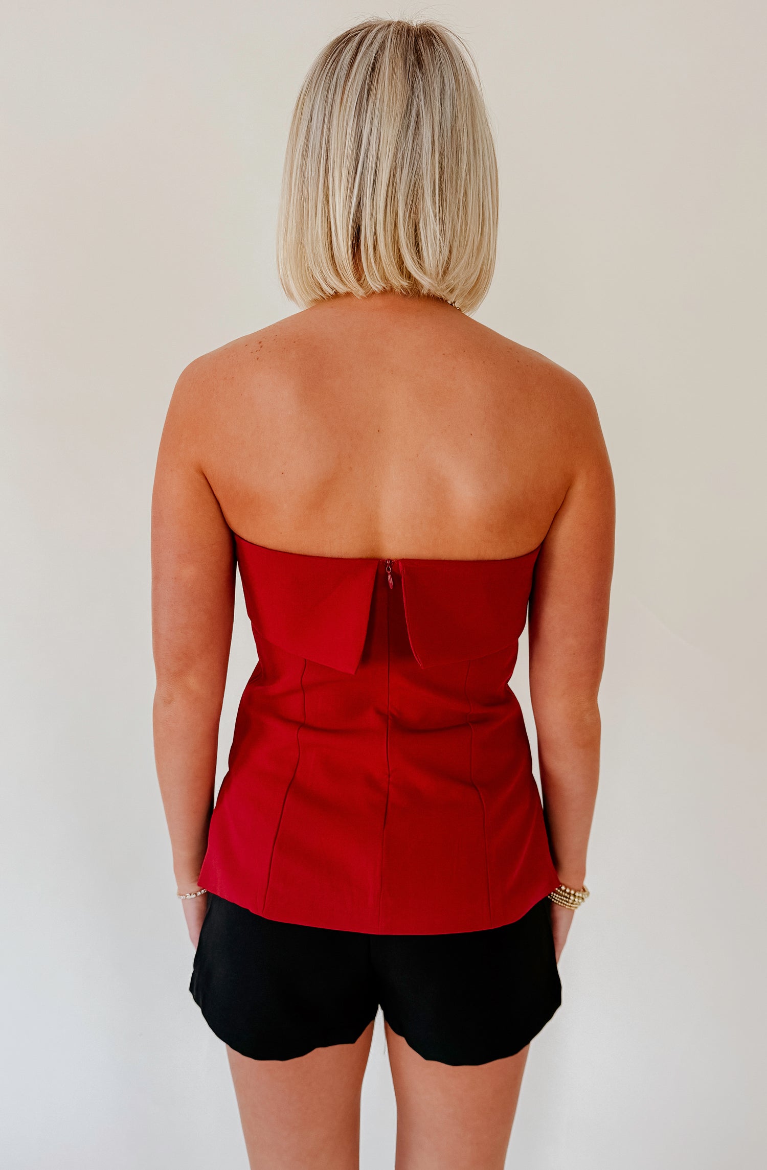 GOOD REPUTATION STRAPLESS TOP