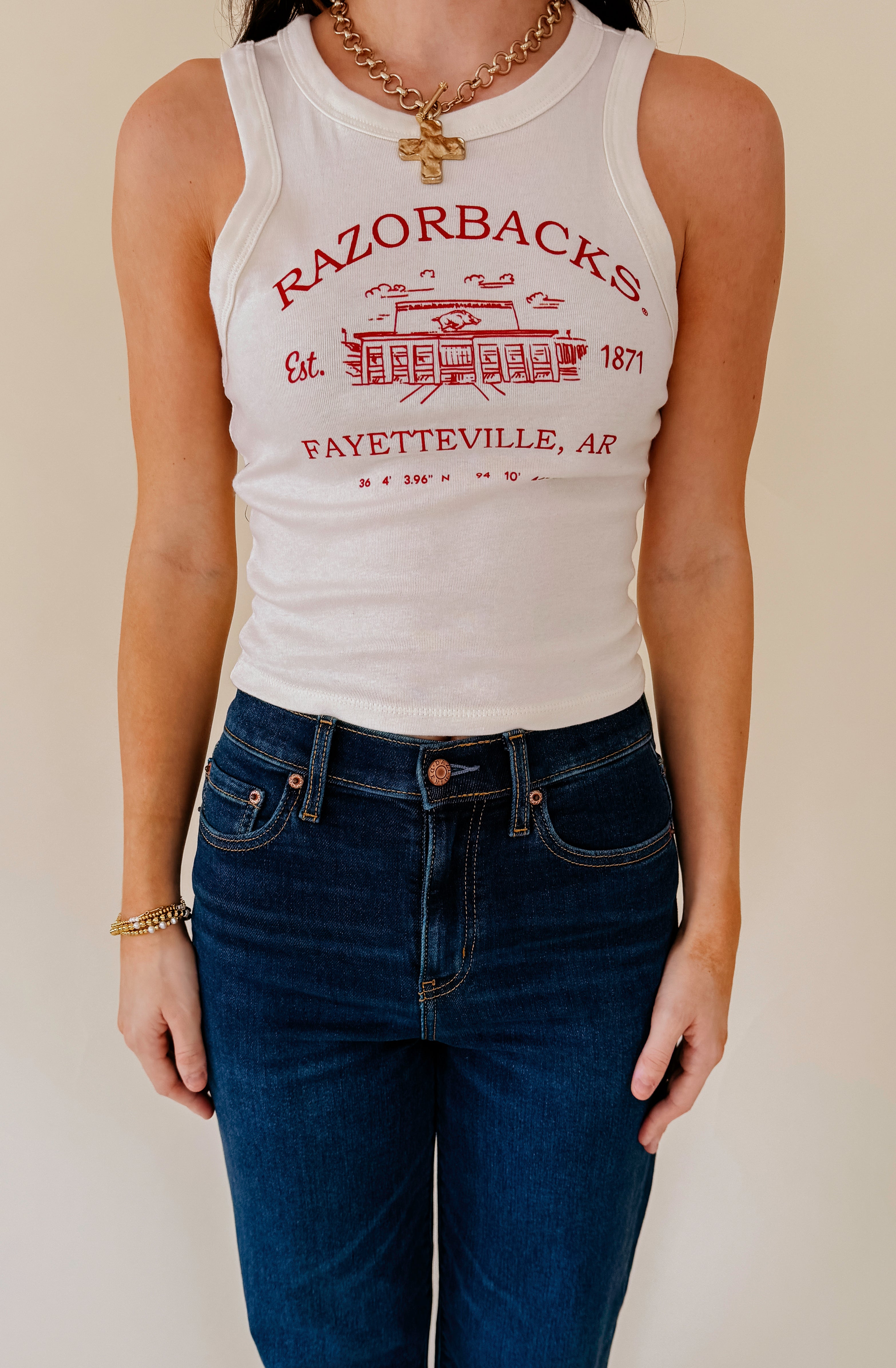 ARKANSAS STADIUM MICO TANK