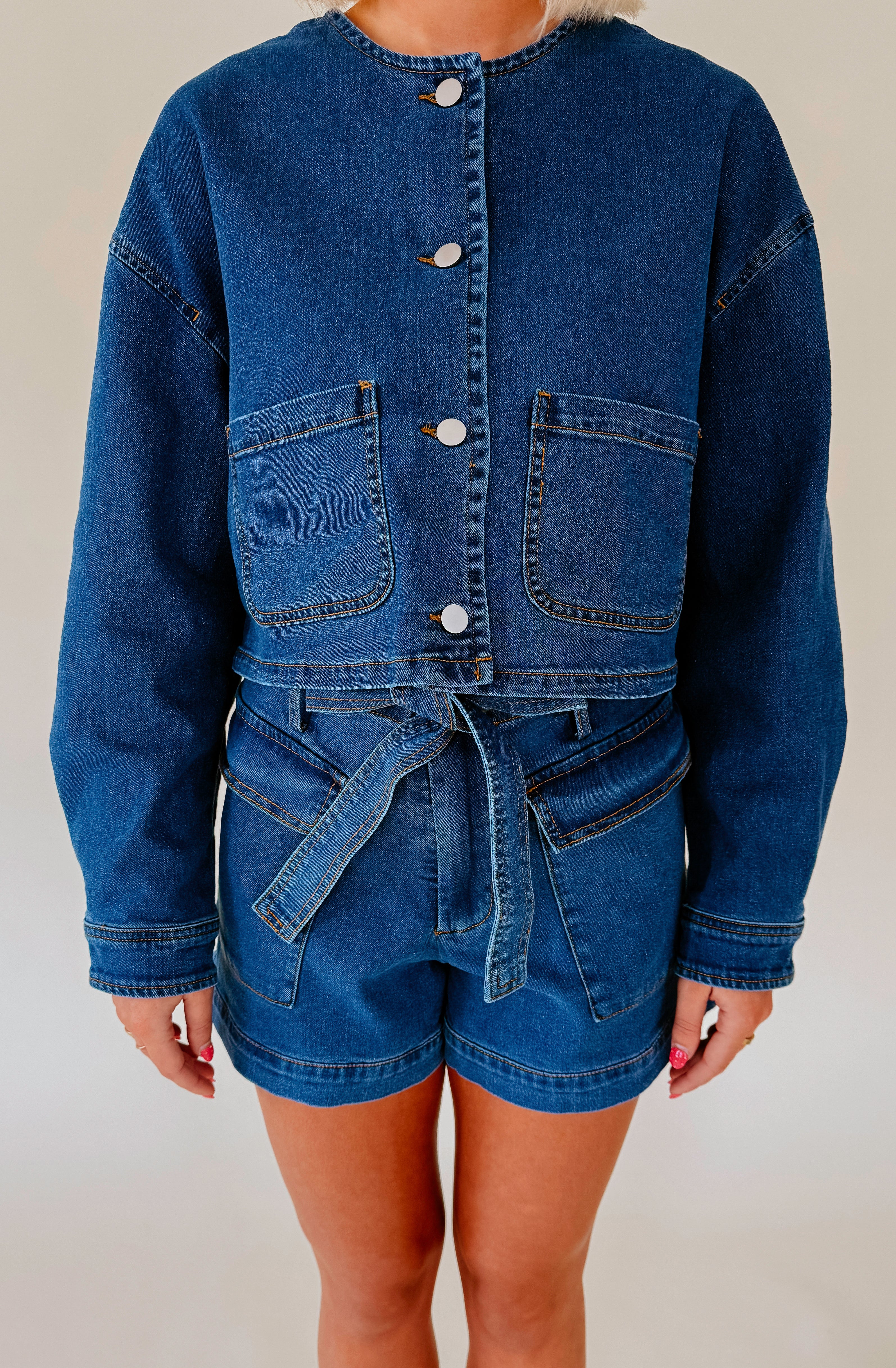 THAT TRACKS DENIM JACKET