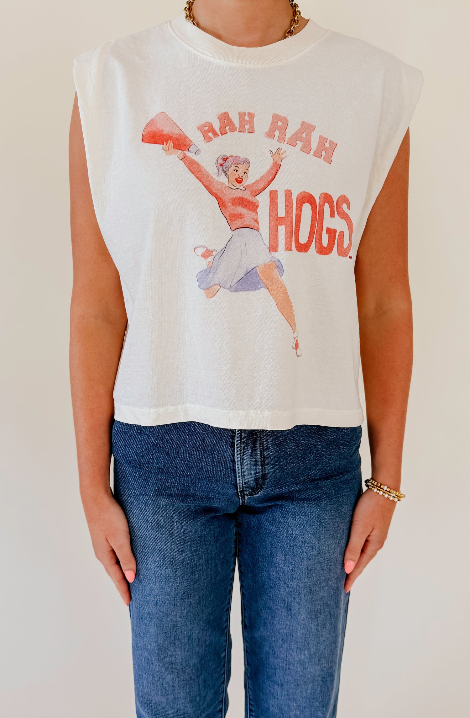 ARKANSAS RAH RAH RELAXED TANK