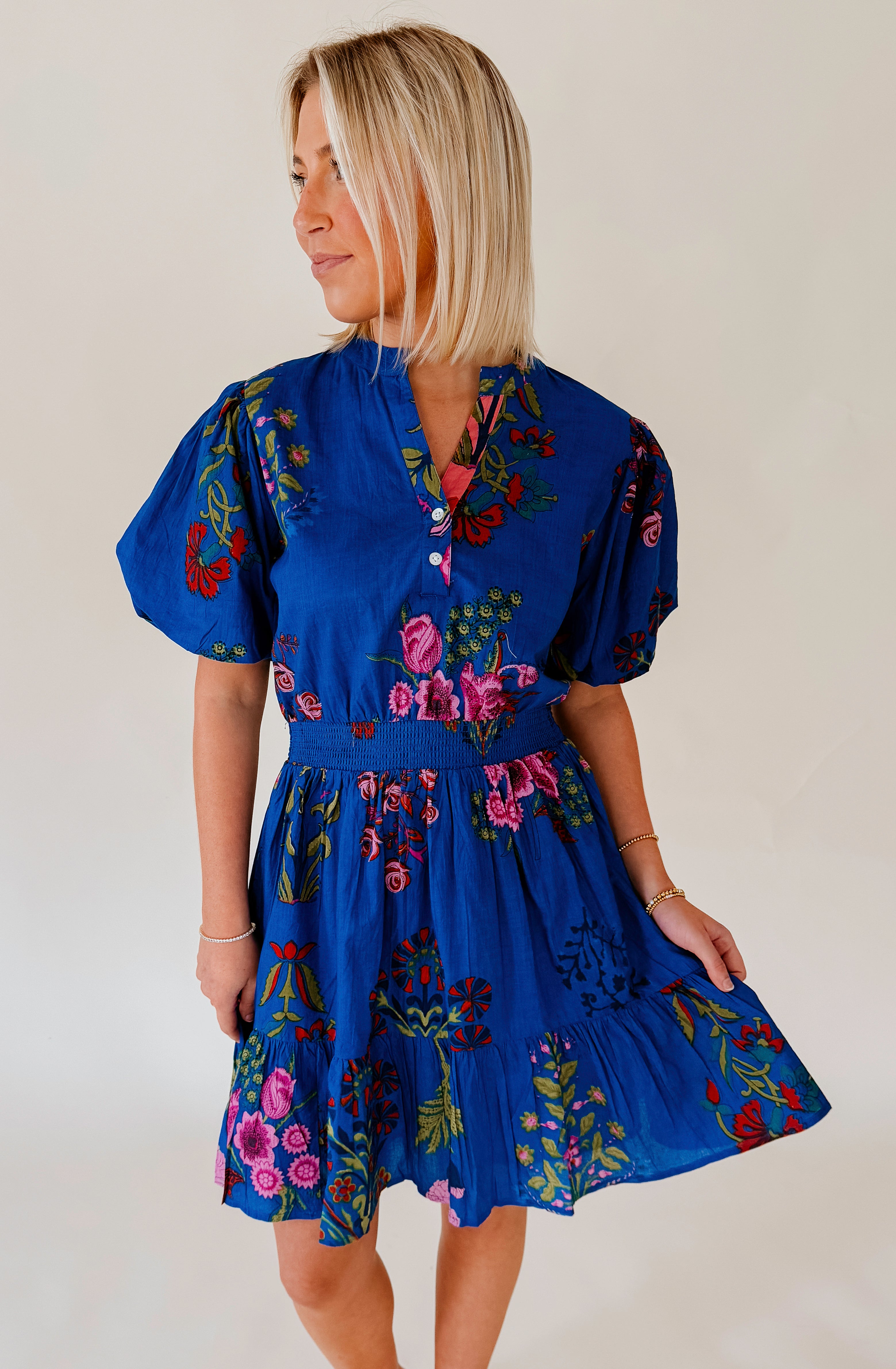 PRINTS & THANK YOU FLORAL DRESS