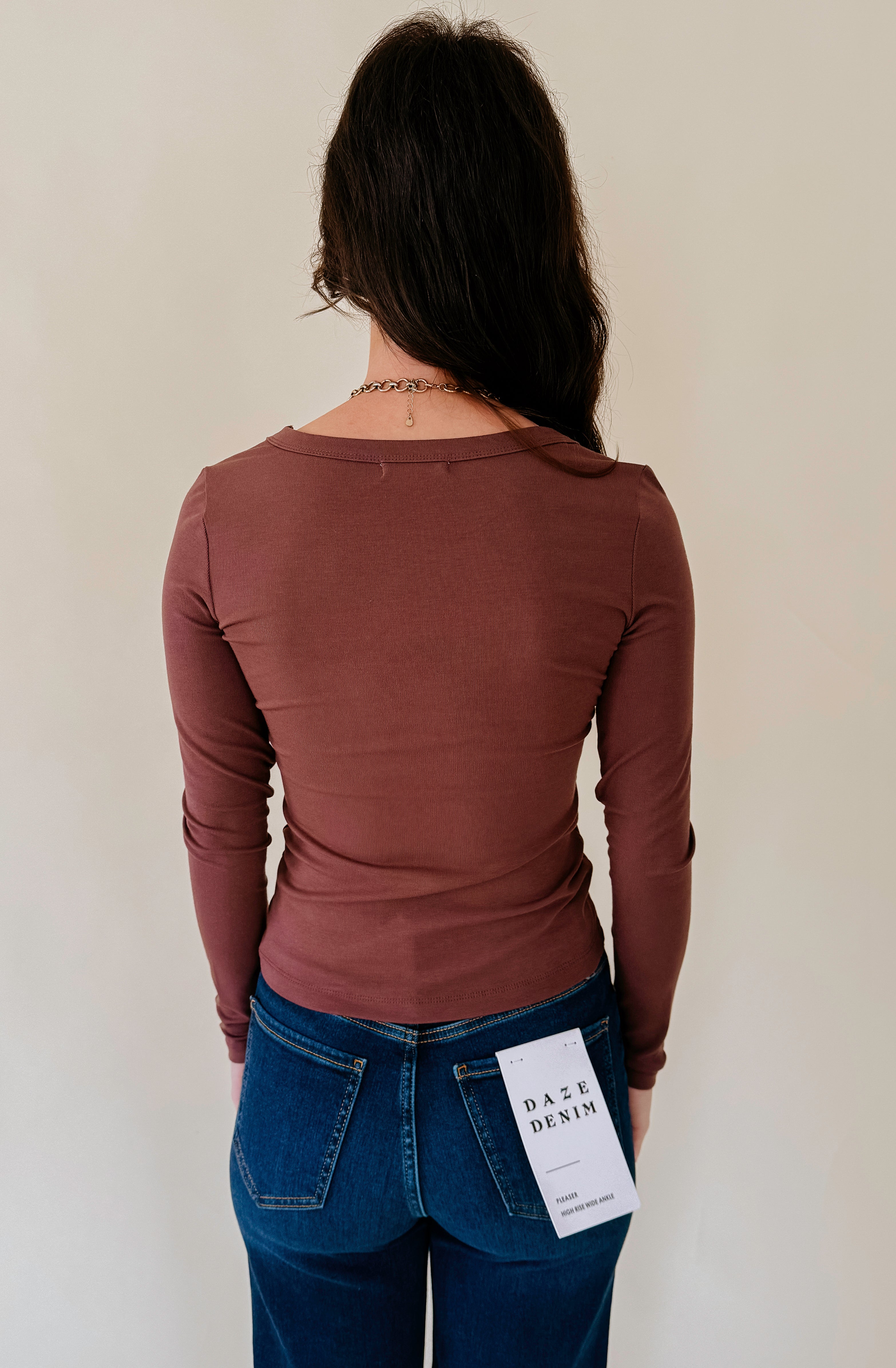 Z SUPPLY SECOND SKIN SCOOP NECK TEE