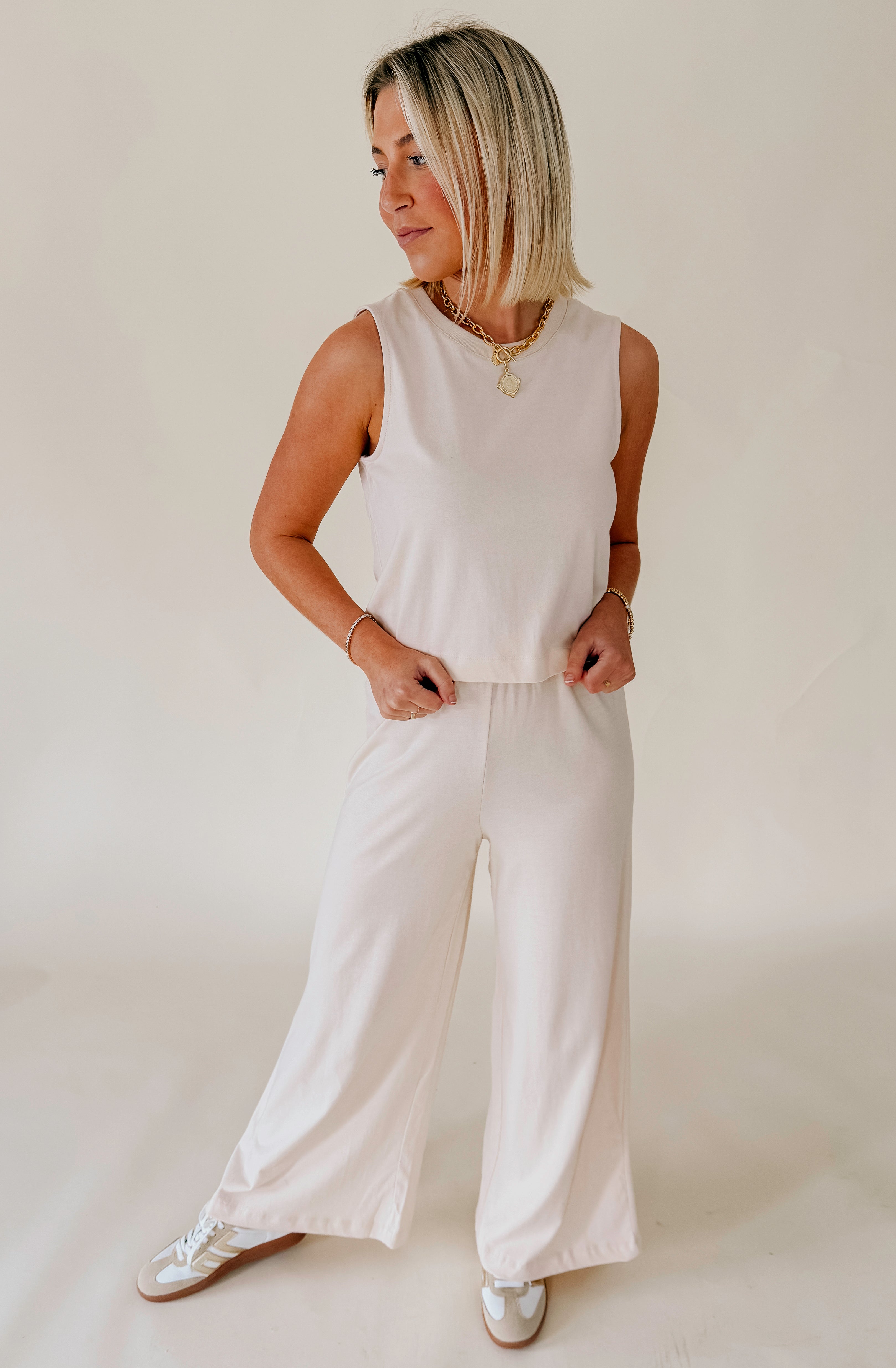 Z SUPPLY SCOUT JERSEY CROP FLARE PANT