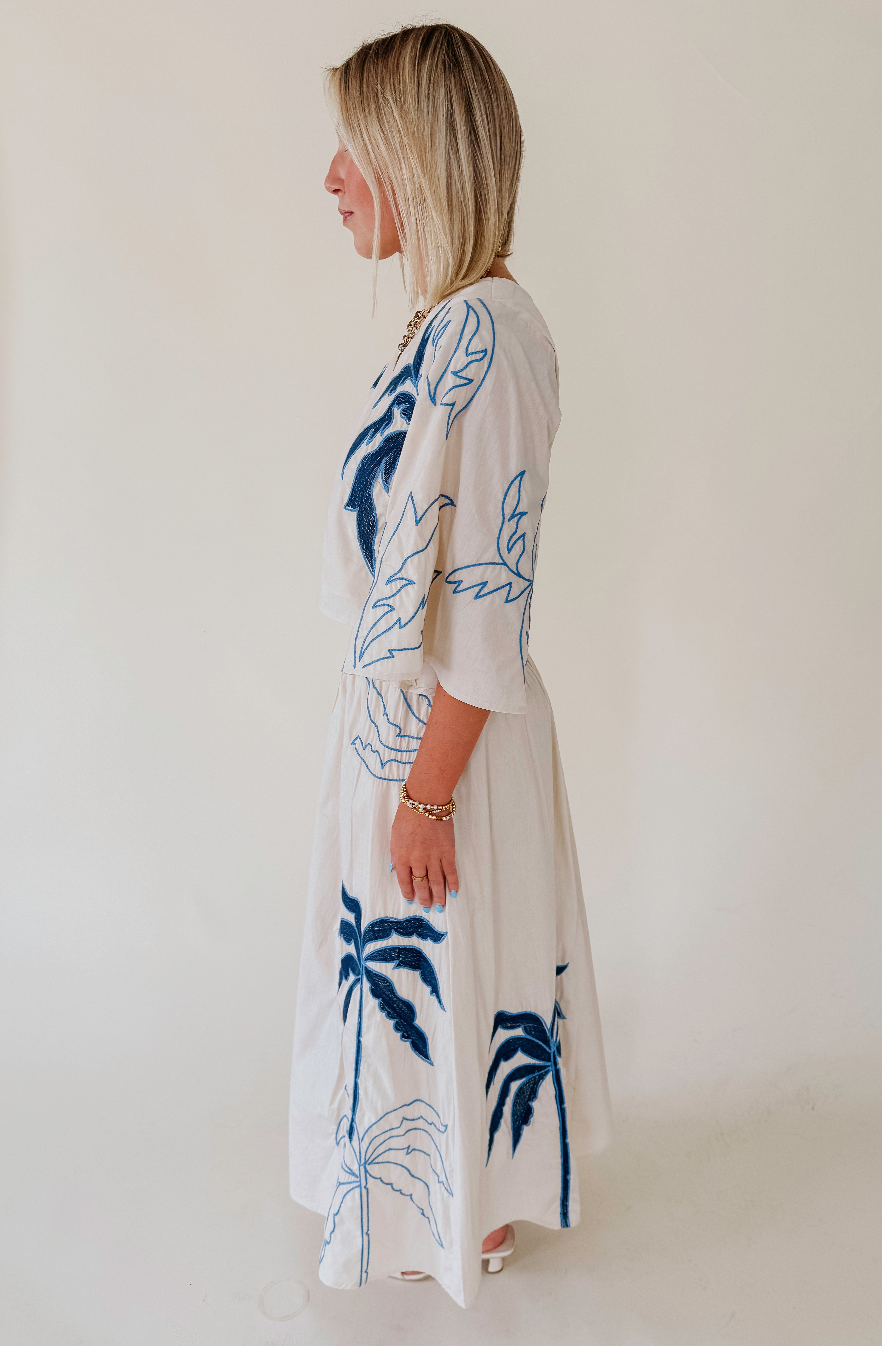 CIEBON TYLER EMBROIDERED TOP