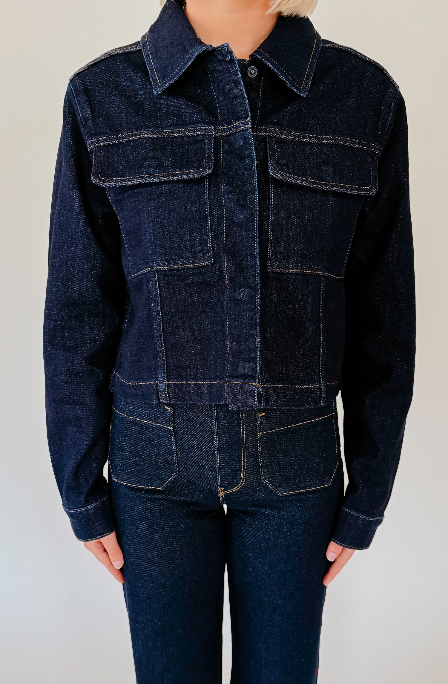 CANADIAN TUXEDO DENIM JACKET