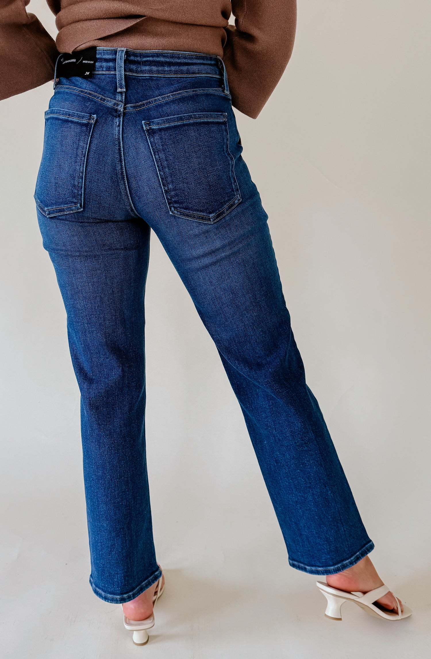 JUST BLACK UTILITY POCKET STRAIGHT DENIM