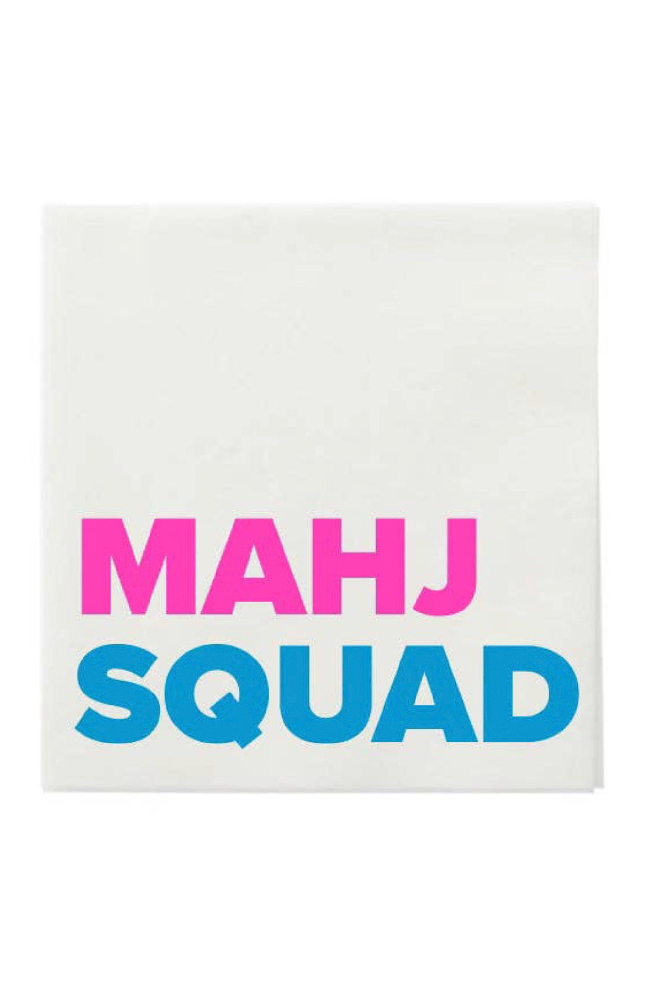 MAHJONG COCKTAIL NAPKINS