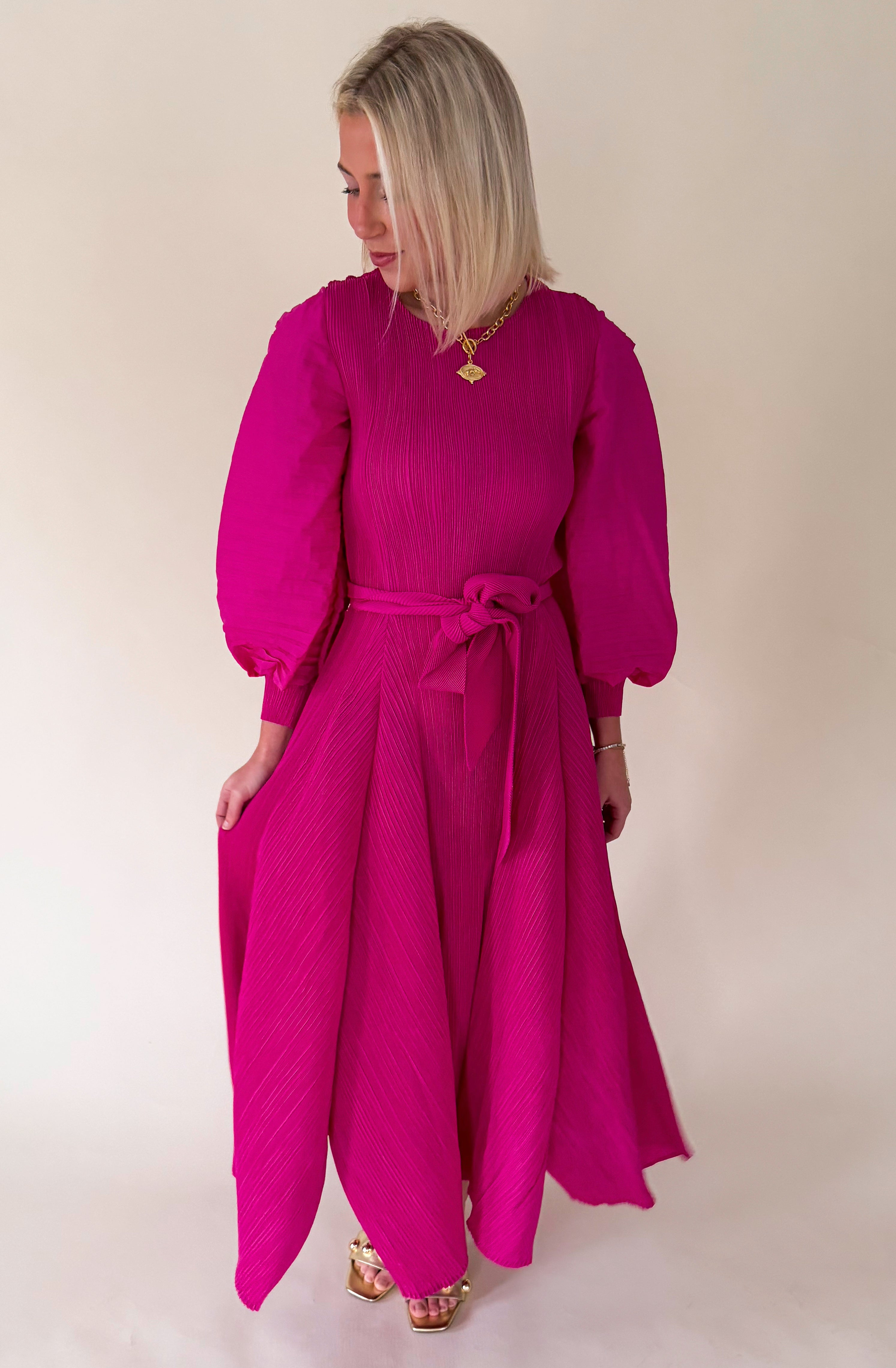 TALK OF THE TOWN STRETCH DRESS