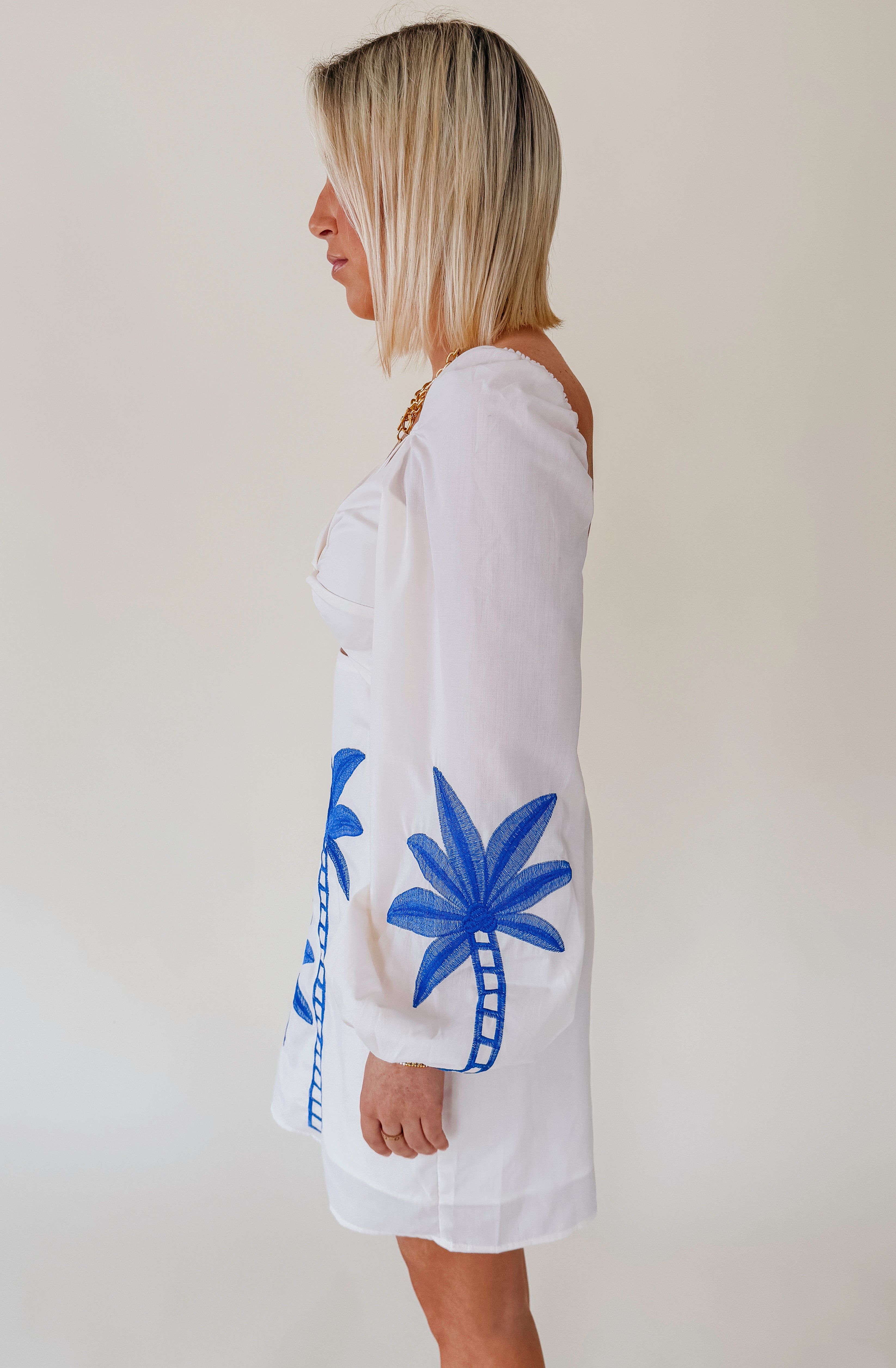 OASIS TWIST FRONT DRESS