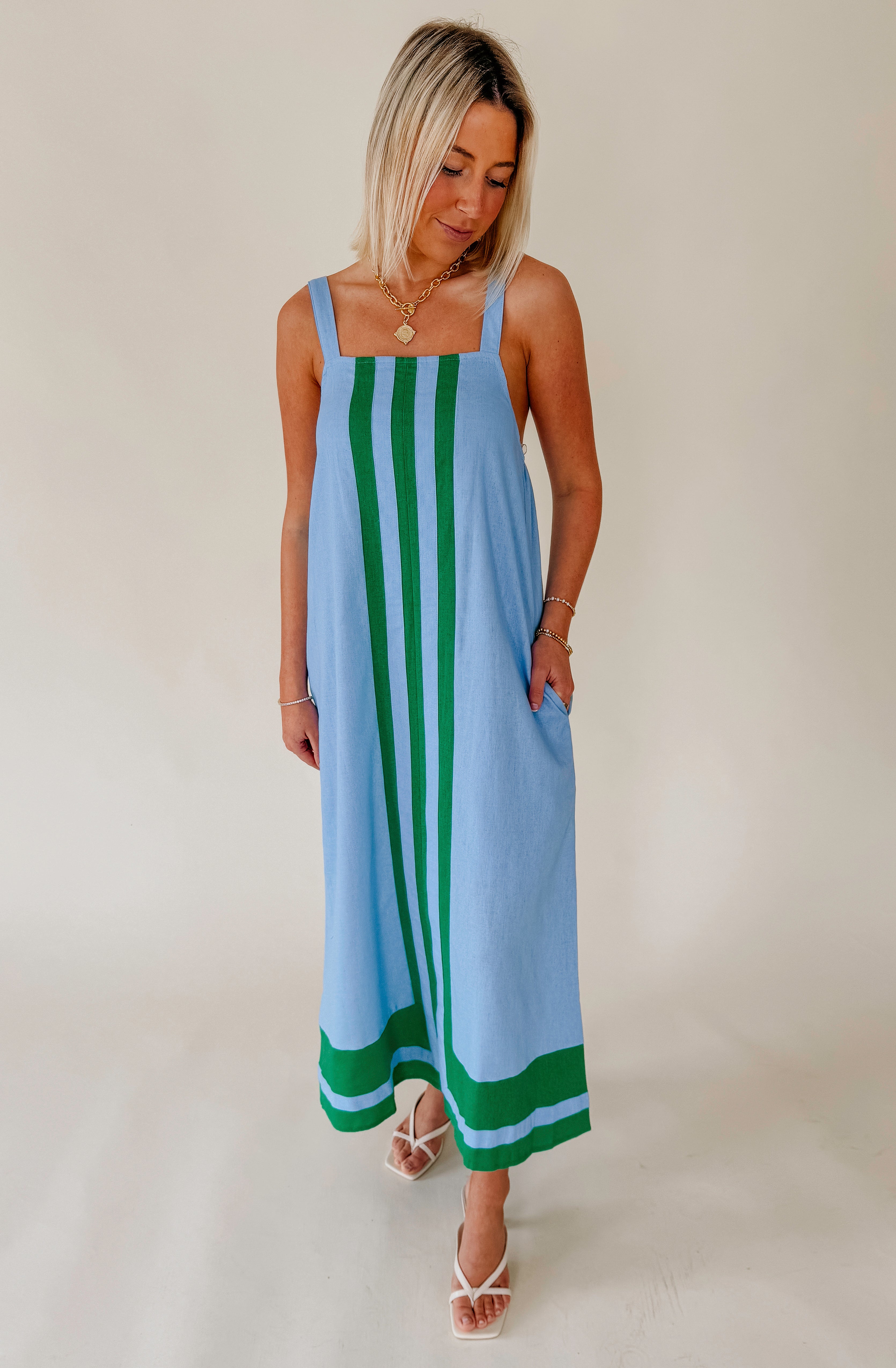 POOL PARTY MIDI DRESS