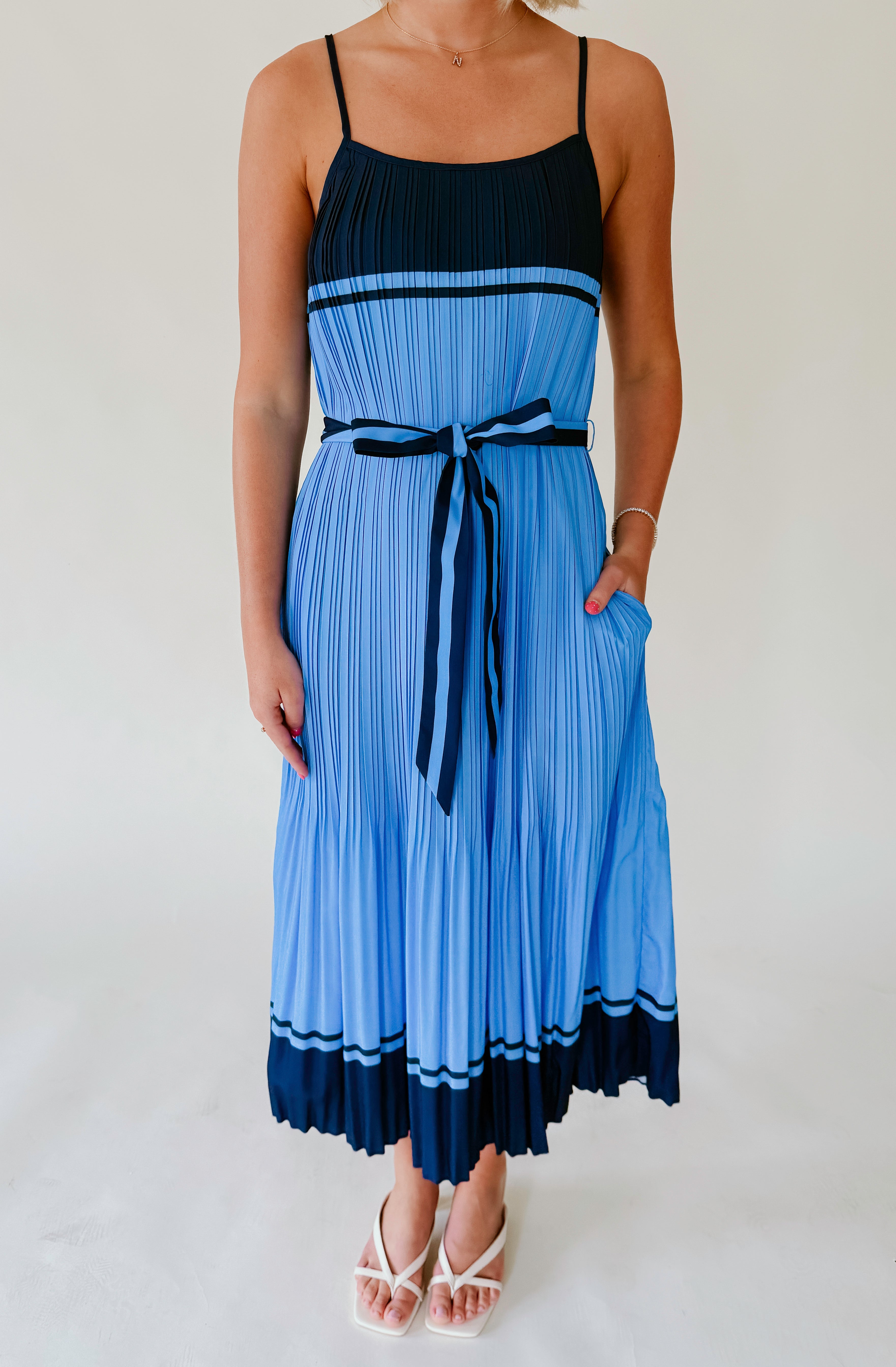 THE MEGHAN TWO TONED DRESS