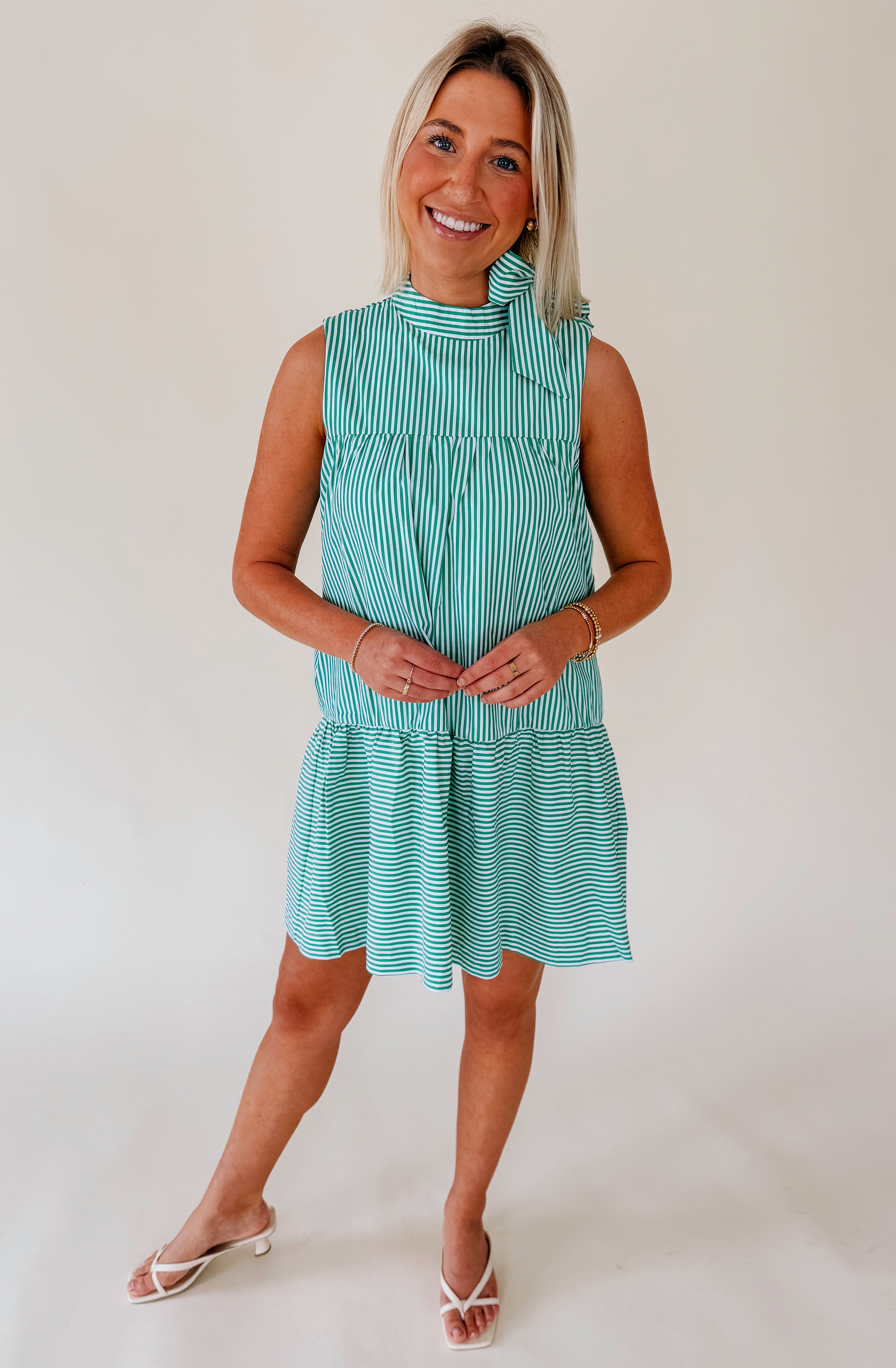 THE KELSON STRIPED DRESS