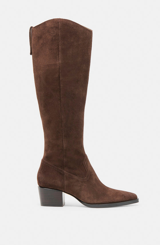 DOLCE VITA VIRONA H20 BOOT IN DARK SUEDE