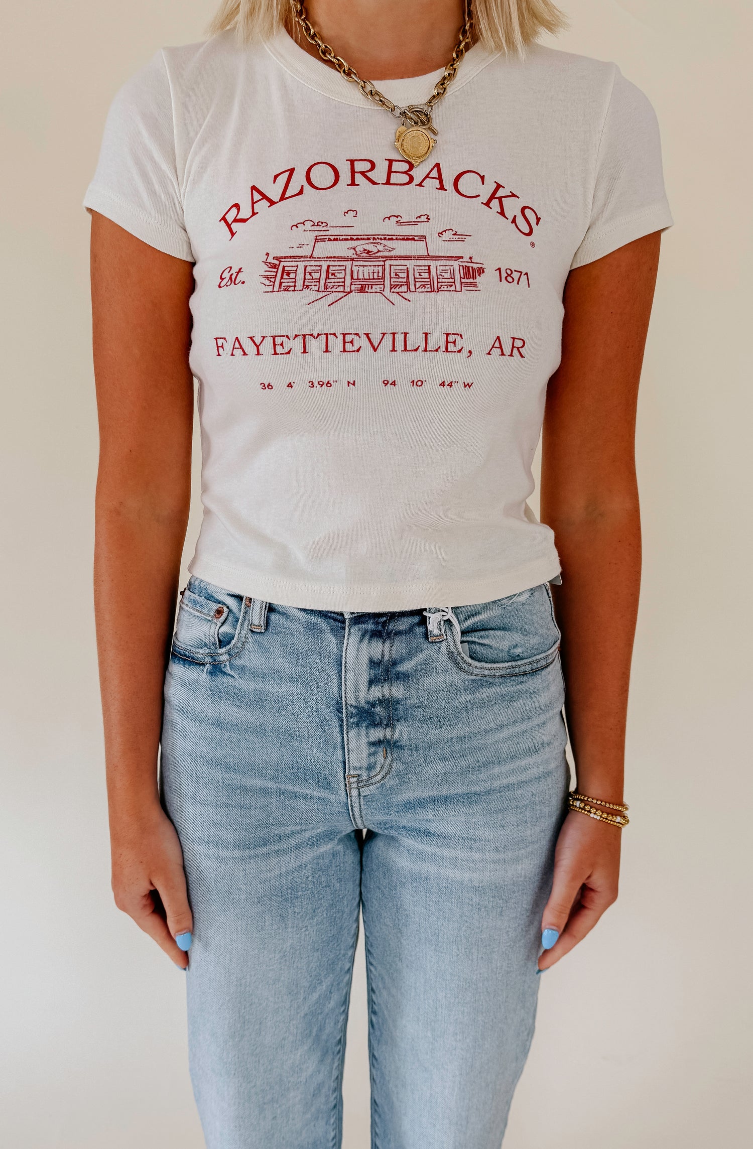 RAZORBACK STADIUM MICRO TEE