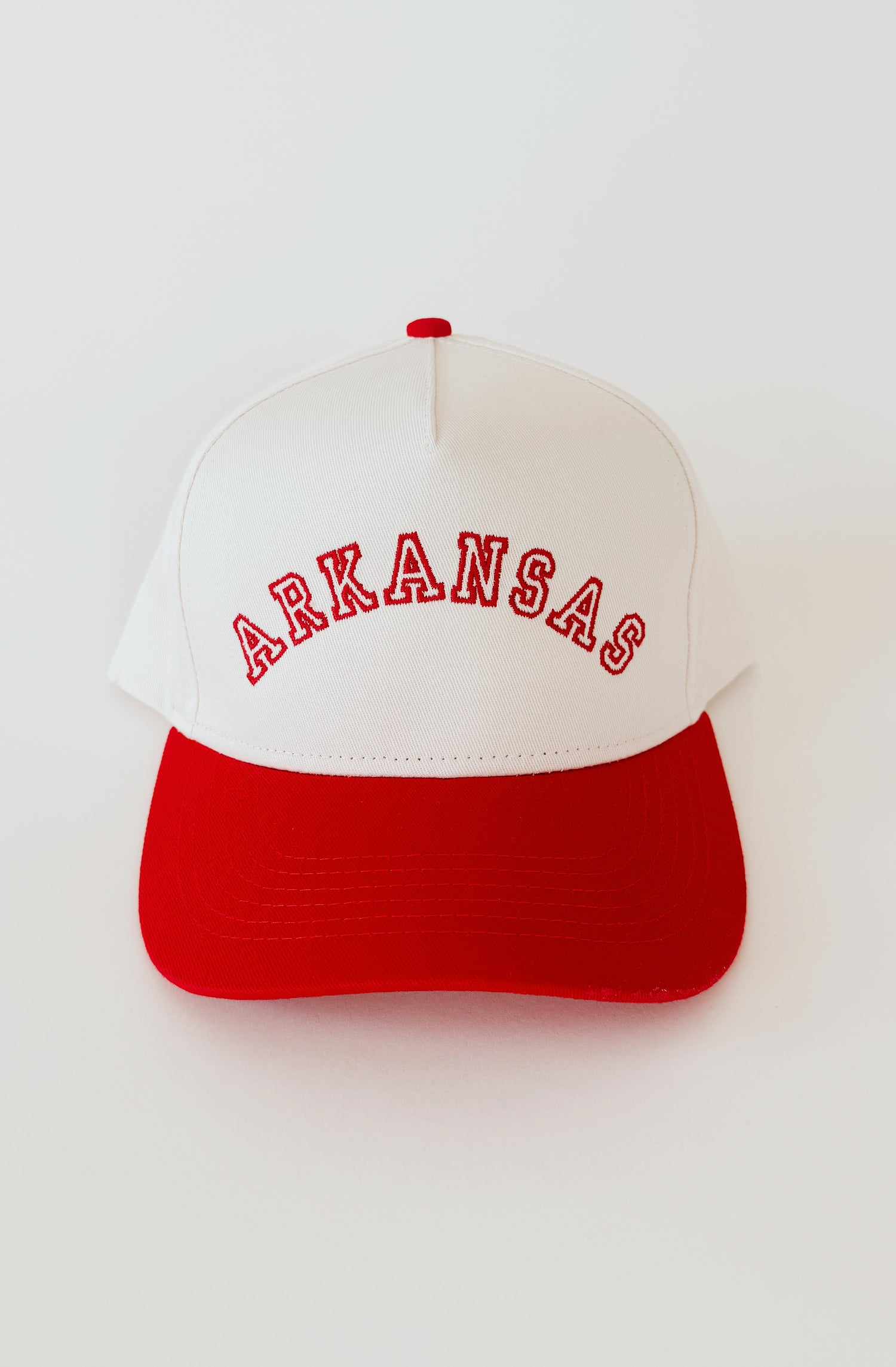 ARKANSAS EMBROIDERED ARCH HAT