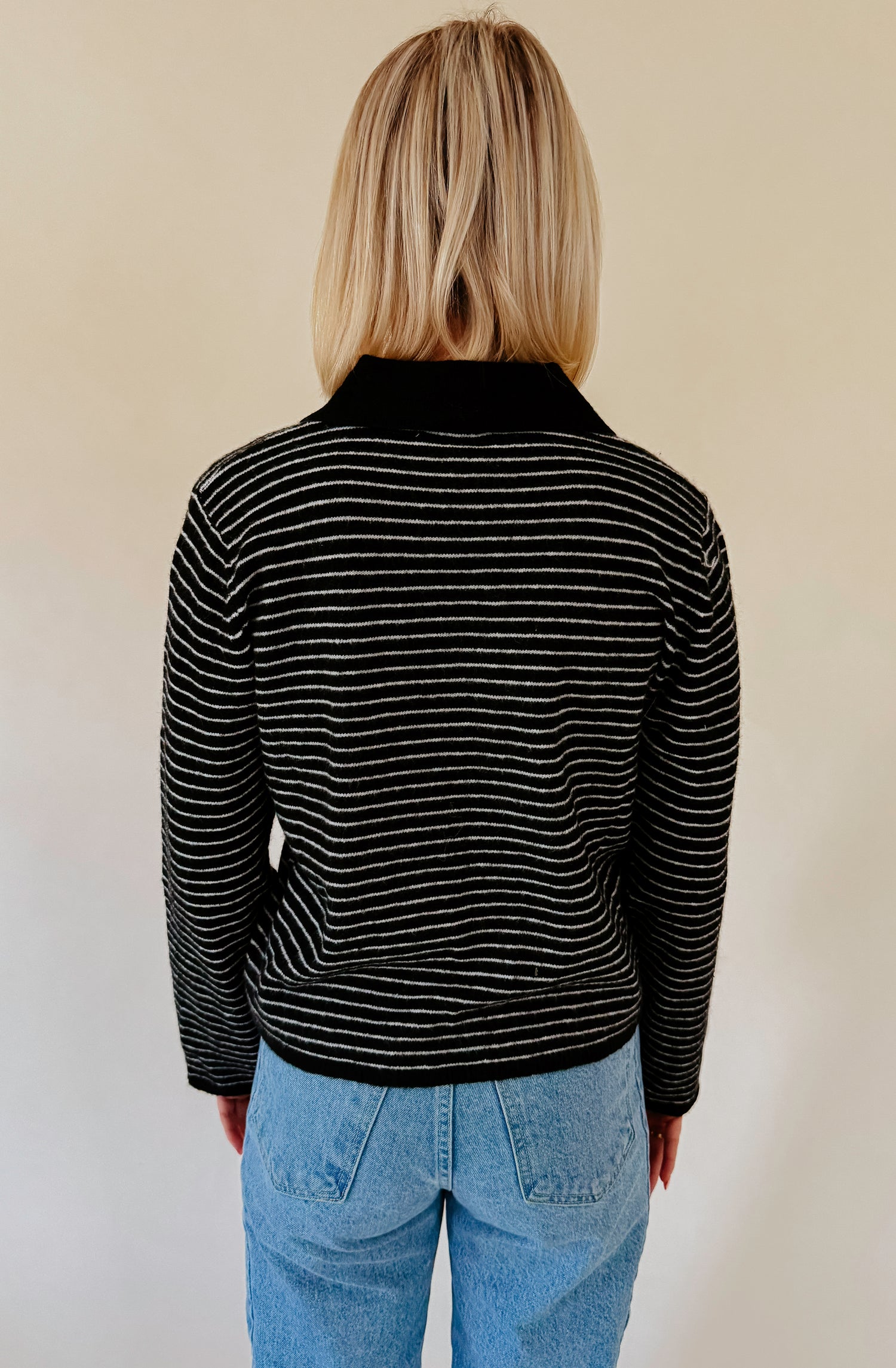 THE EMMY COLLARED SWEATER