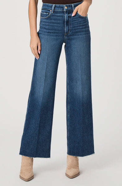 PAIGE ANESSA 31" RAW HEM DENIM