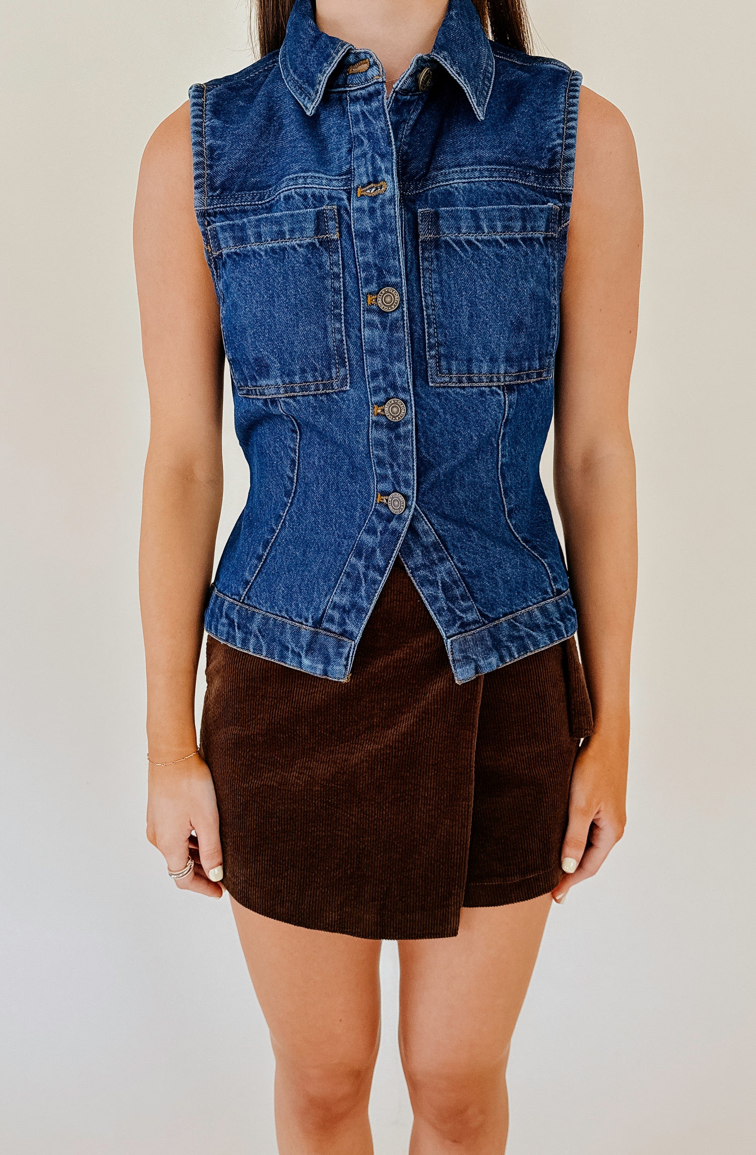 CLEOBELLA FRANKA DENIM VEST