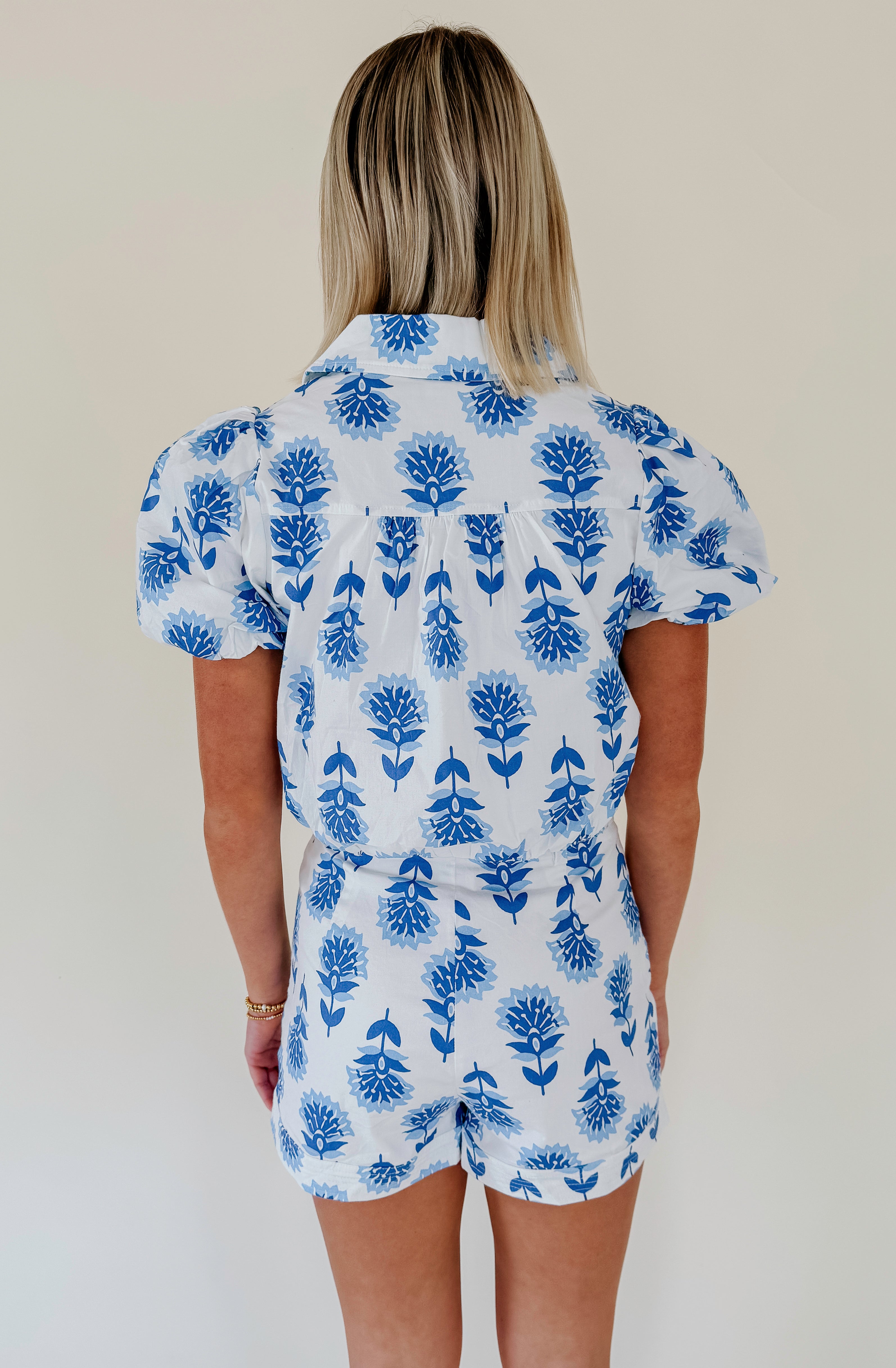 BLUE SKIES CROPPED TOP