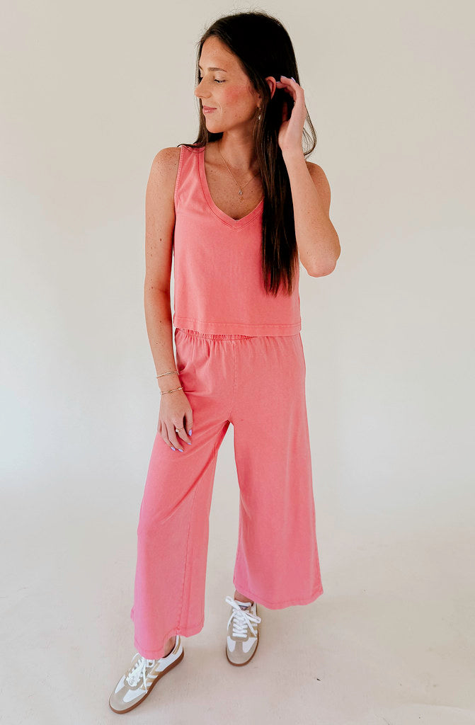 Z SUPPLY SCOUT JERSEY CROP FLARE PANT