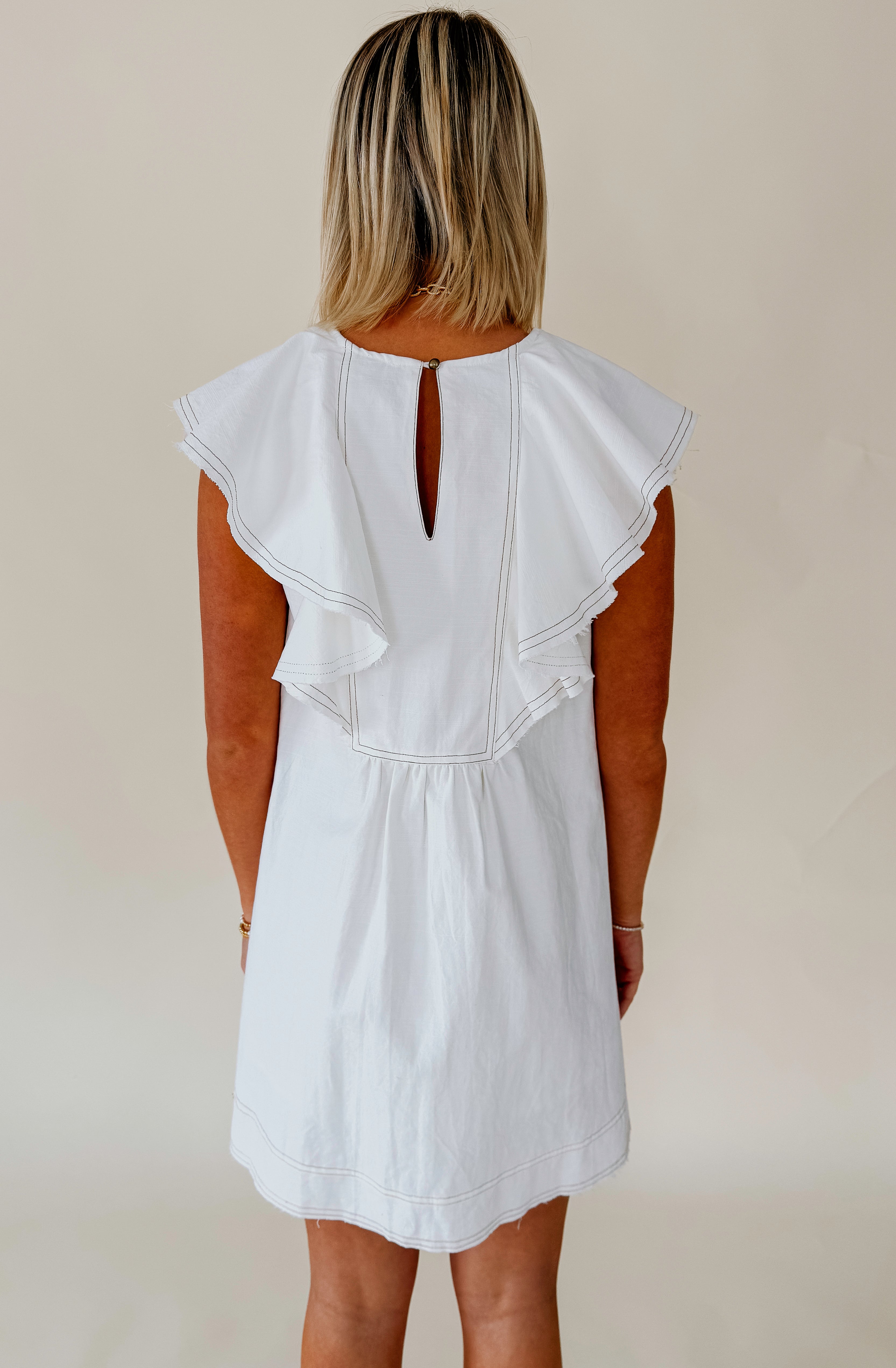 CALL YA LATER COLLARED DRESS