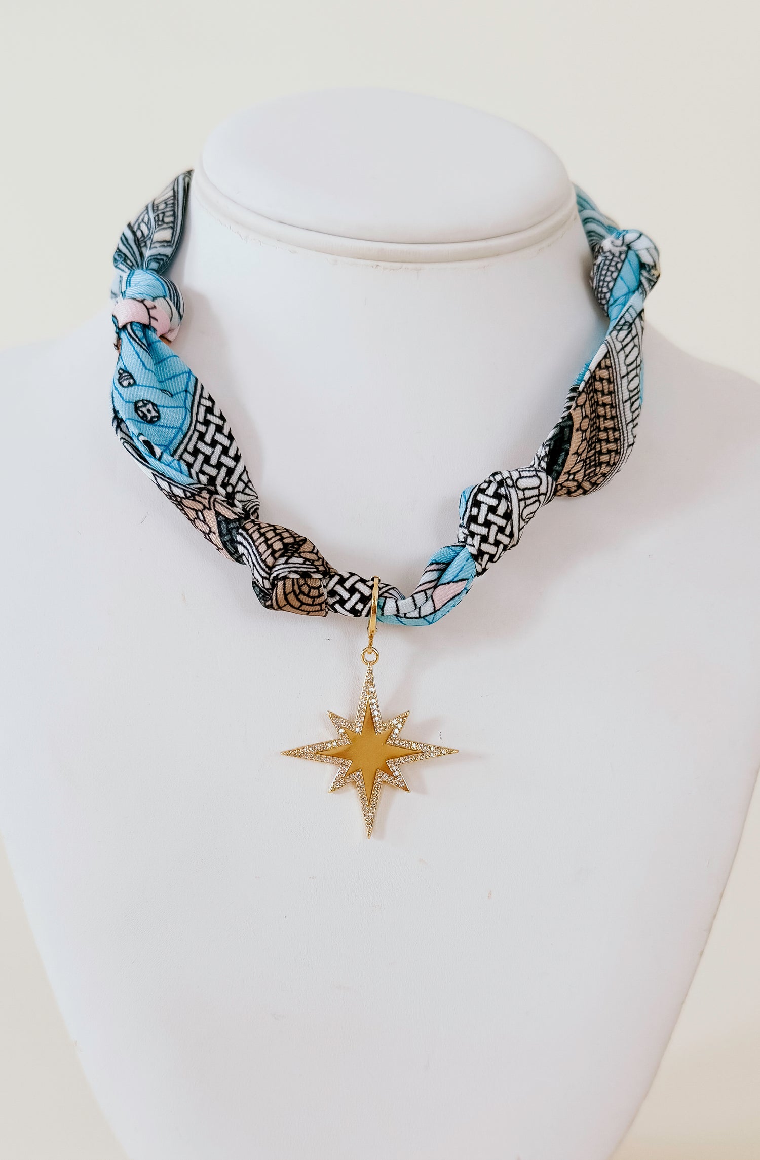 PIPER SCARF NECKLACE