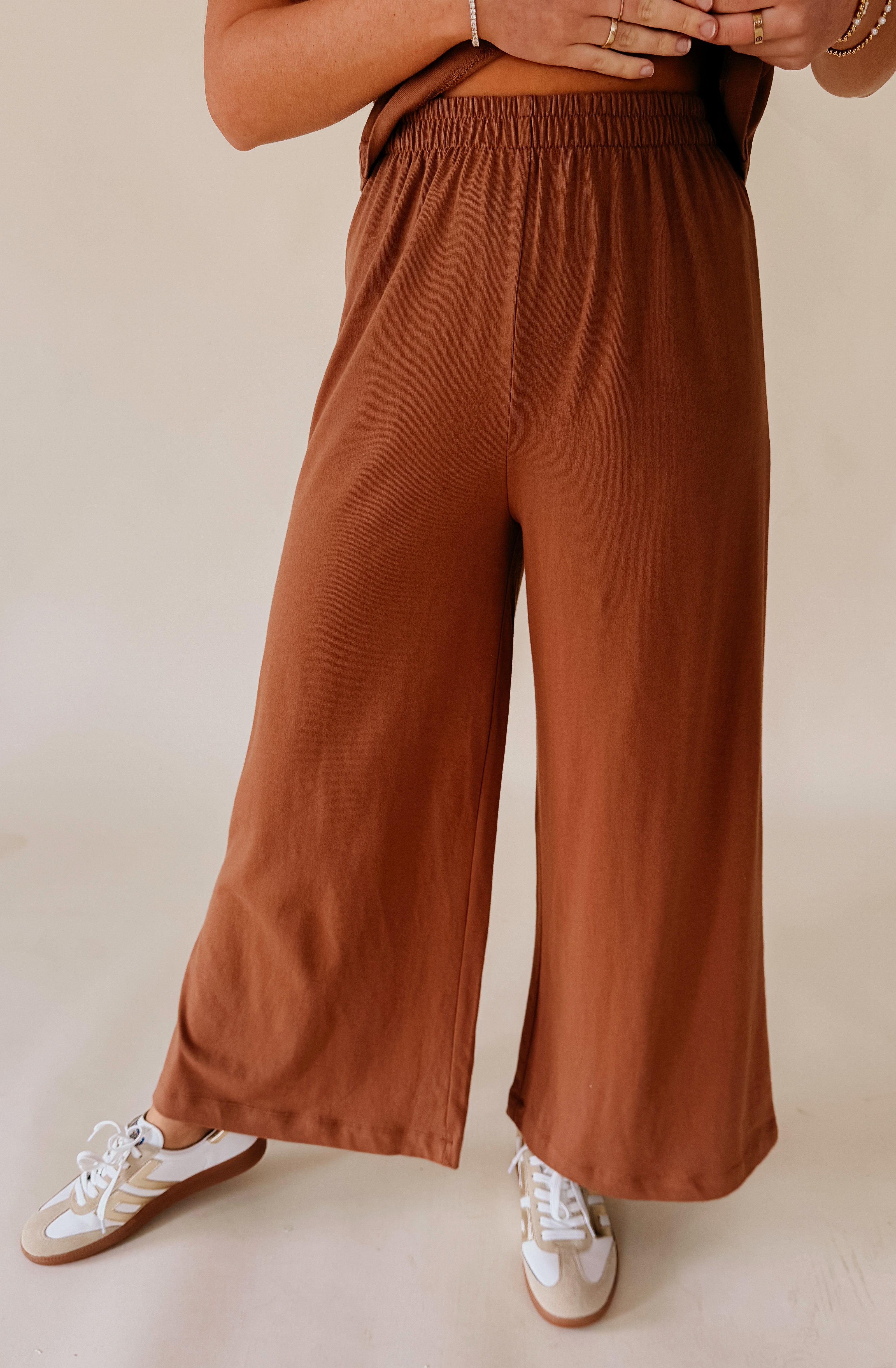 Z SUPPLY SCOUT JERSEY CROP FLARE PANT