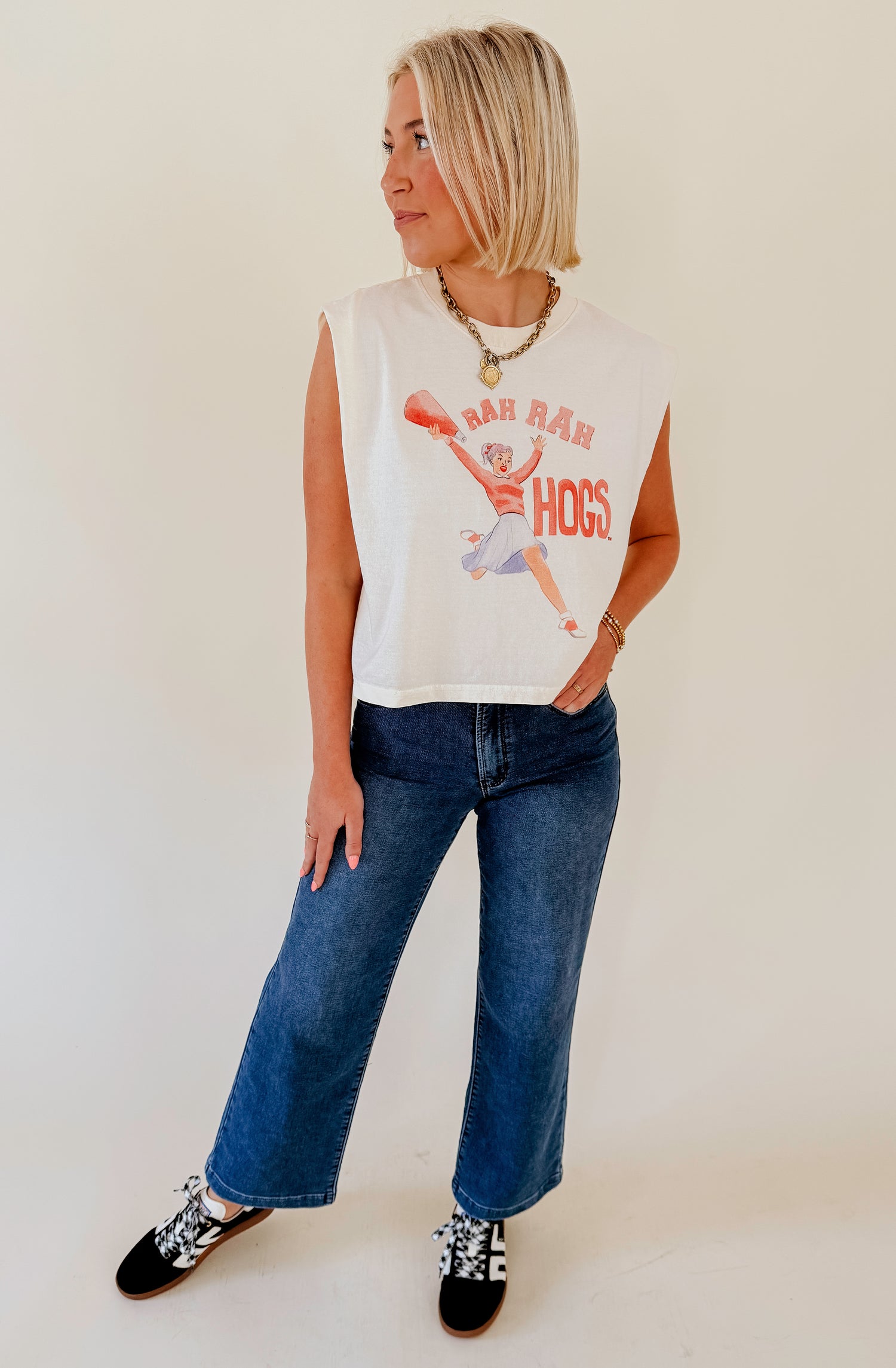 ARKANSAS RAH RAH RELAXED TANK