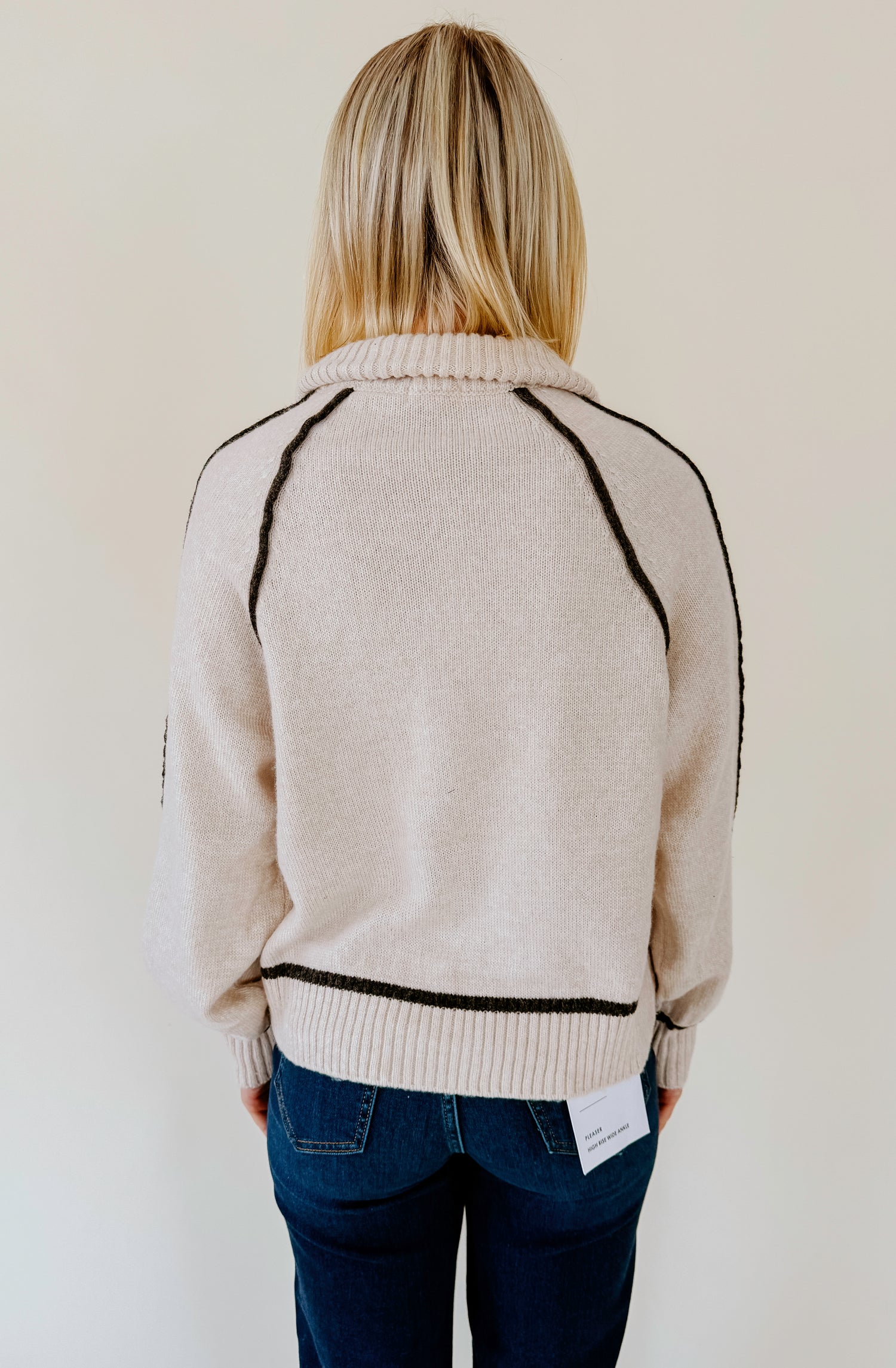 Z SUPPLY ALPS QUARTER ZIP SWEATER