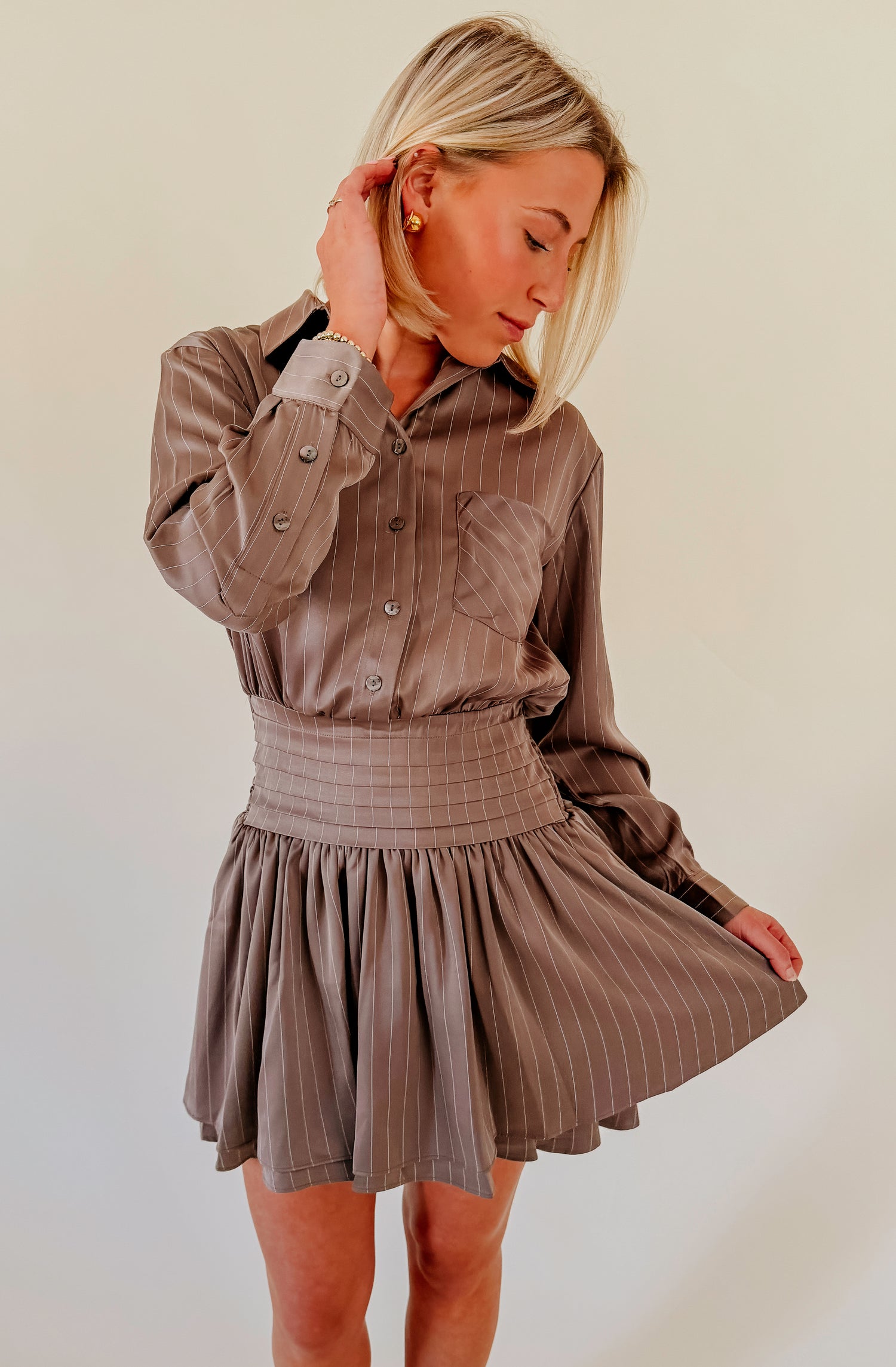 HEARTLOOM BETTIE LONG SLEEVE DRESS