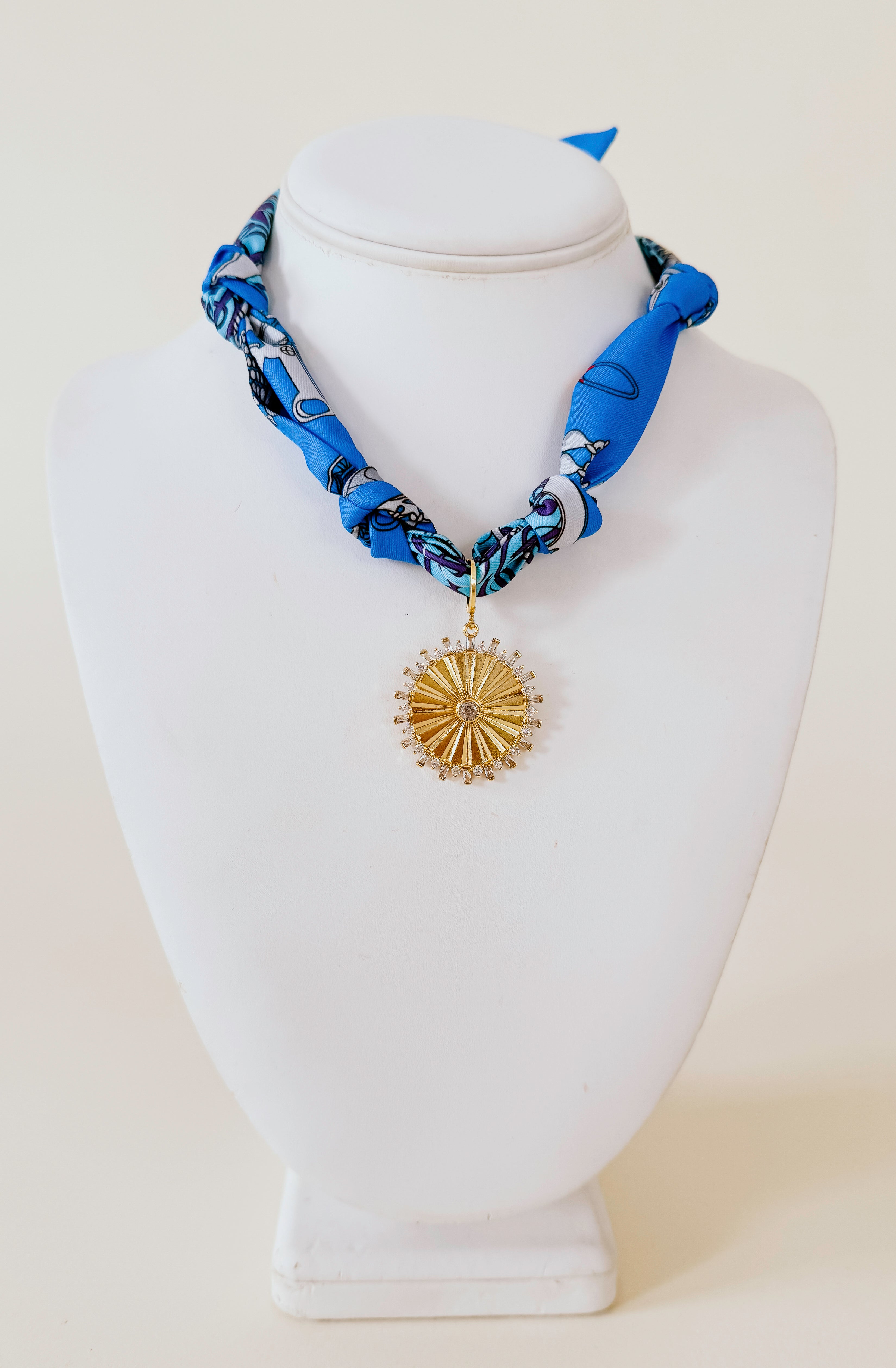 CHLOE SCARF NECKLACE